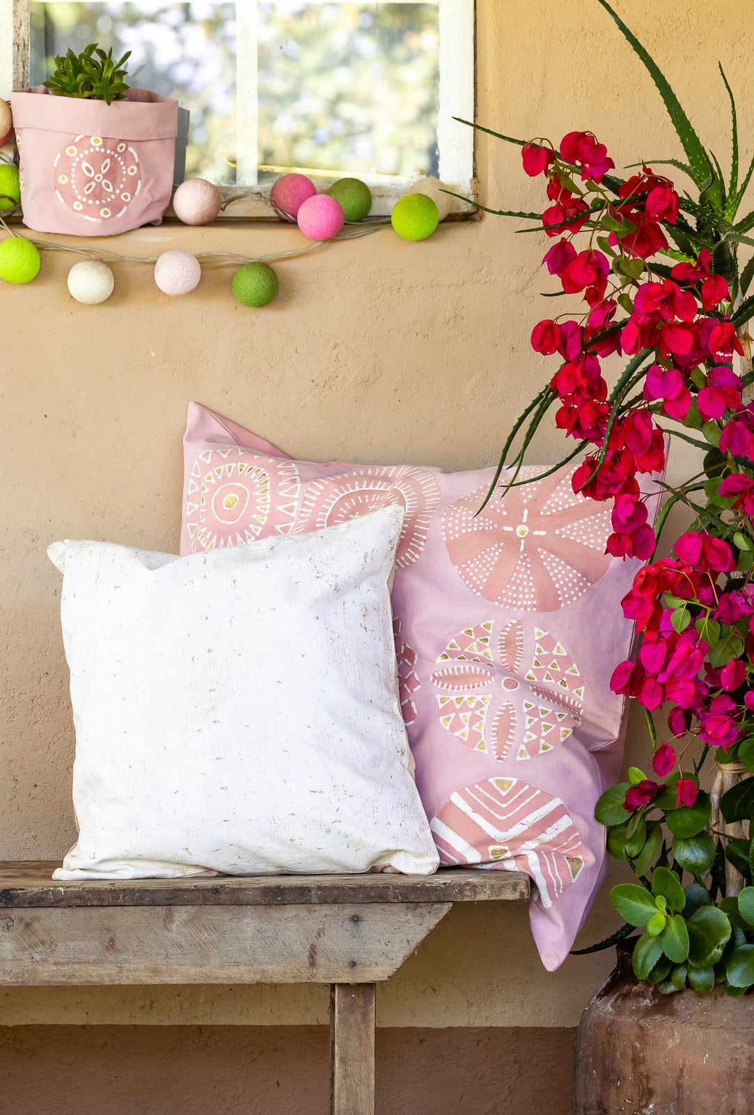 Kuosi Peachy Pink Cushion Cover - Valentines Limited Edition