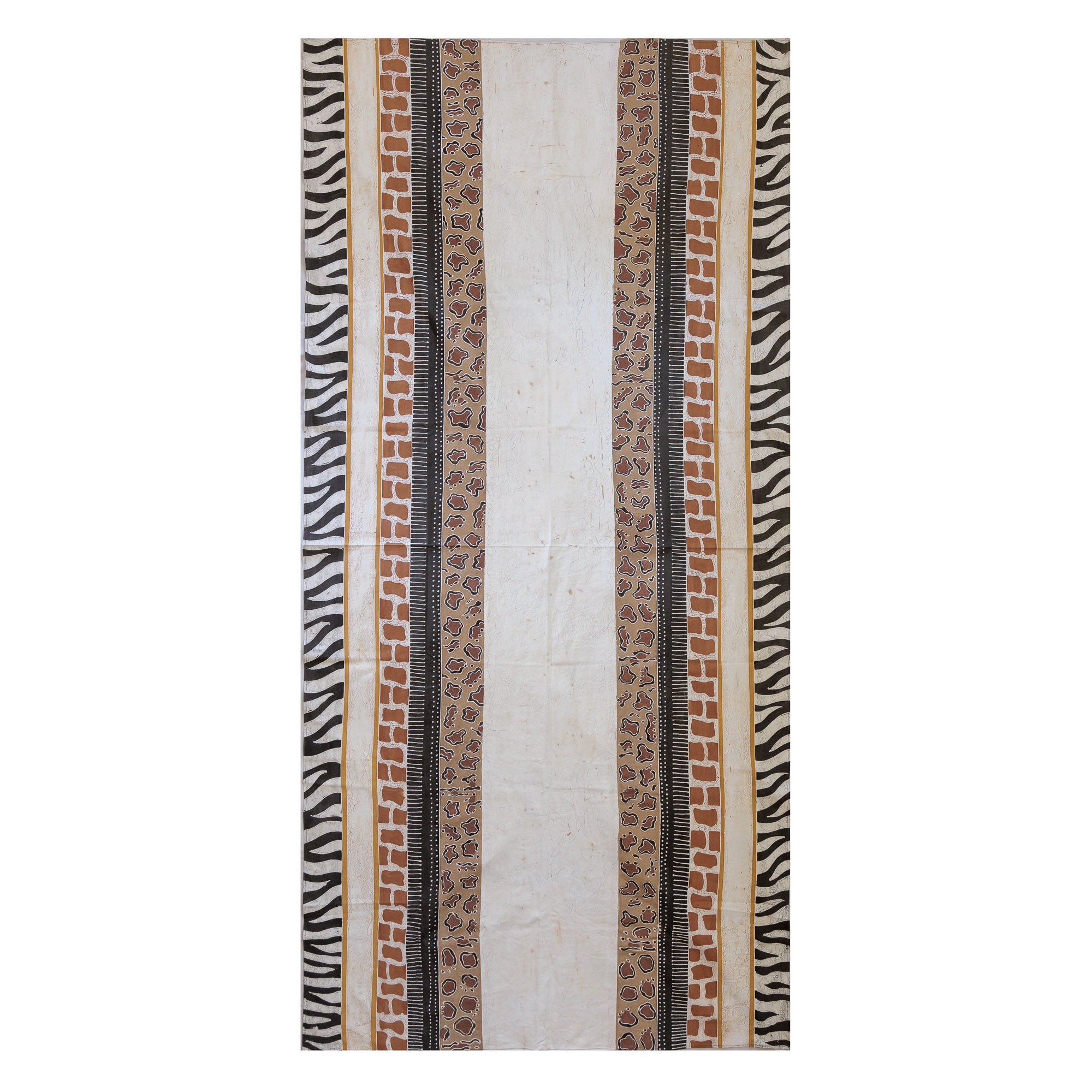 Handmade beauty and safari animal inspired table cloth, sure to roar elegance at your dinner table.