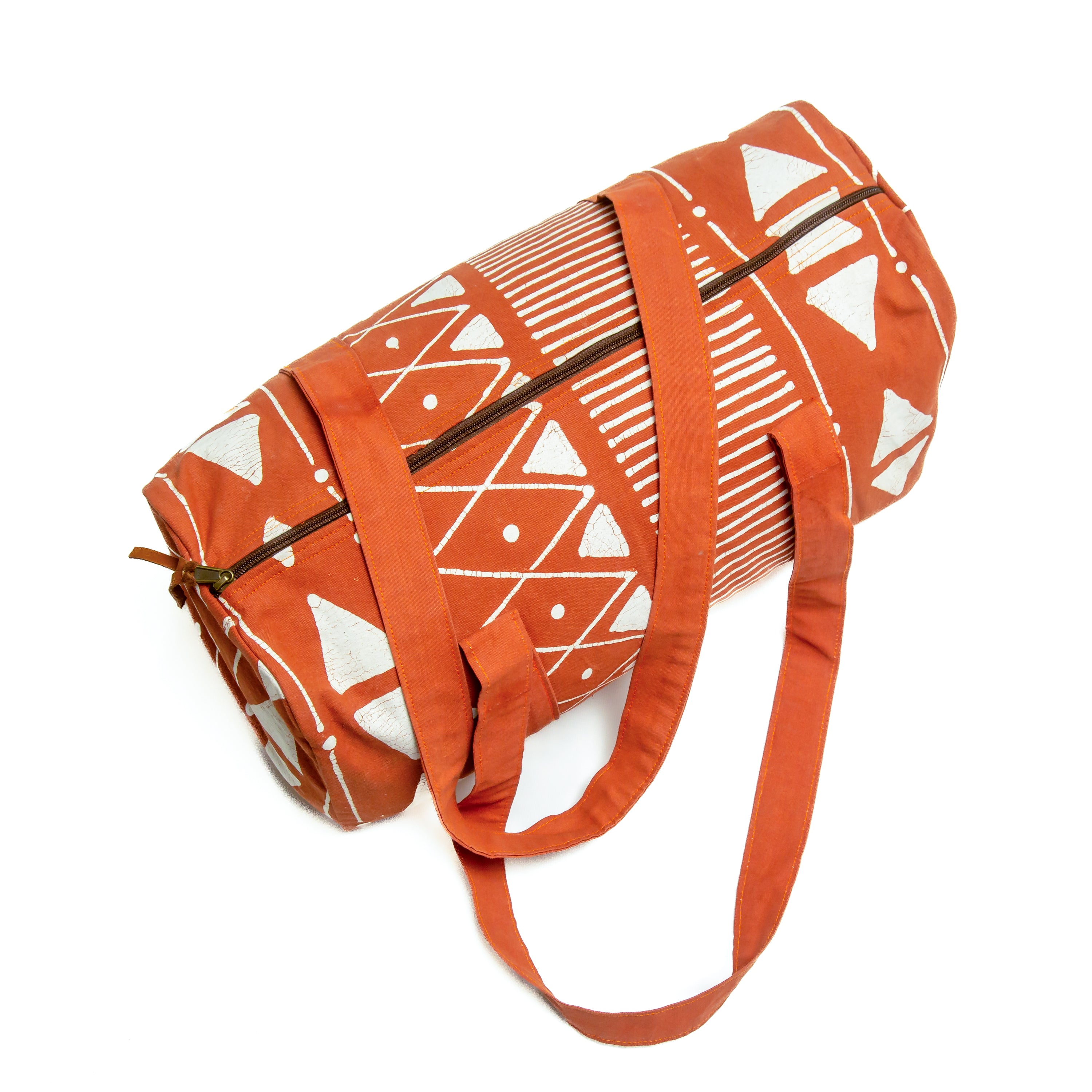 Matika Rust Linear Weekend Bag