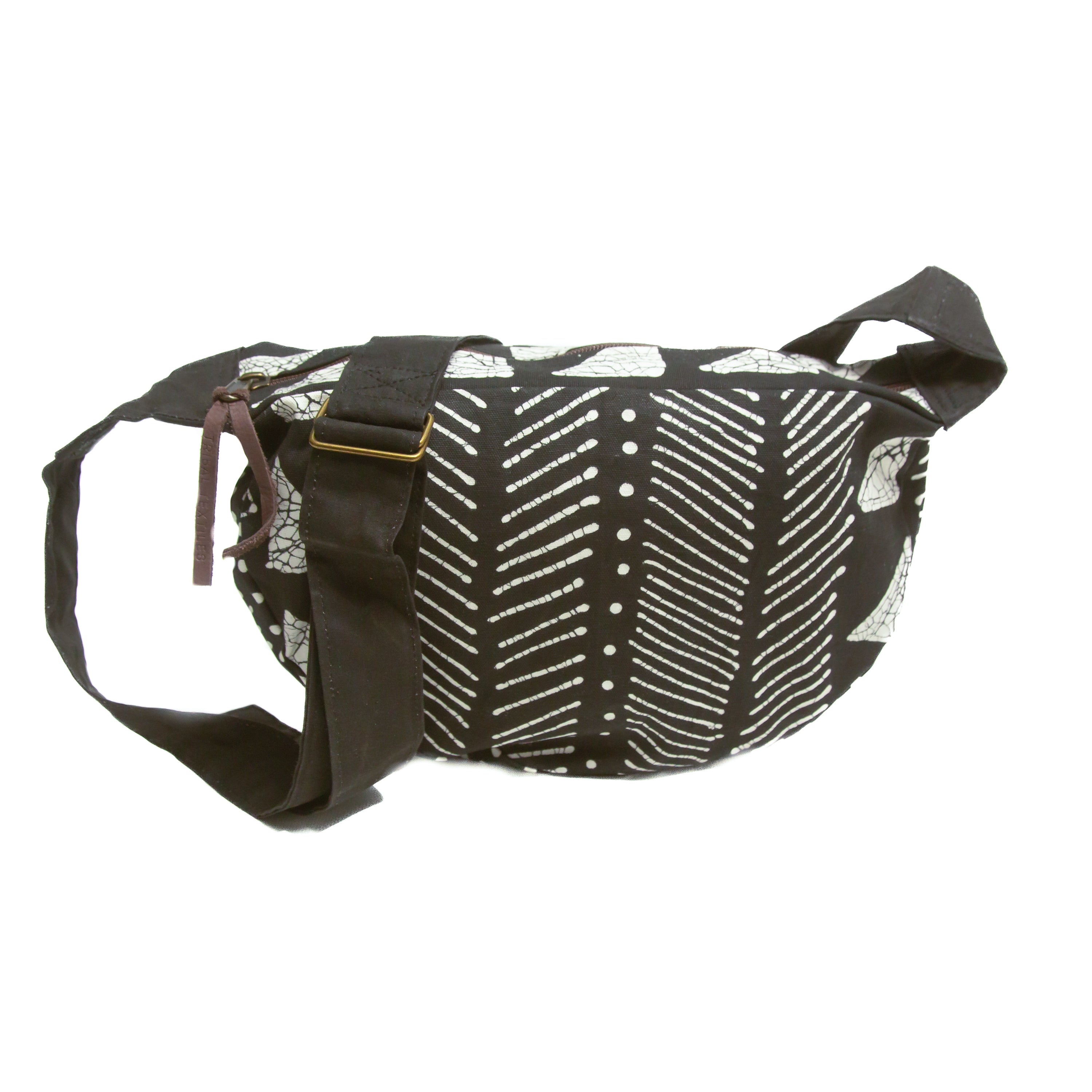 Matika Black Cross Body Travel Bag