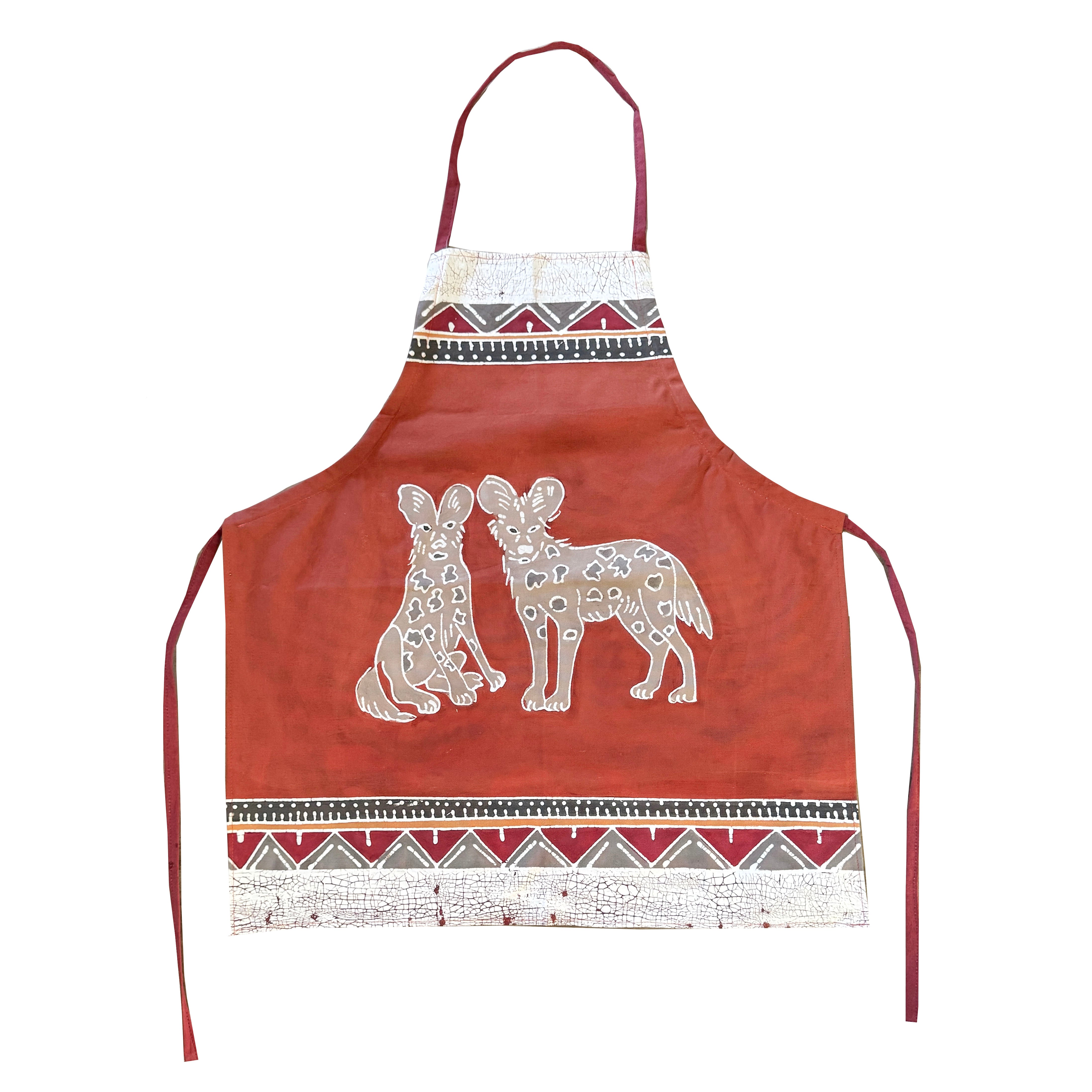 The Safari Collection - Kwapya Wild Dog Apron