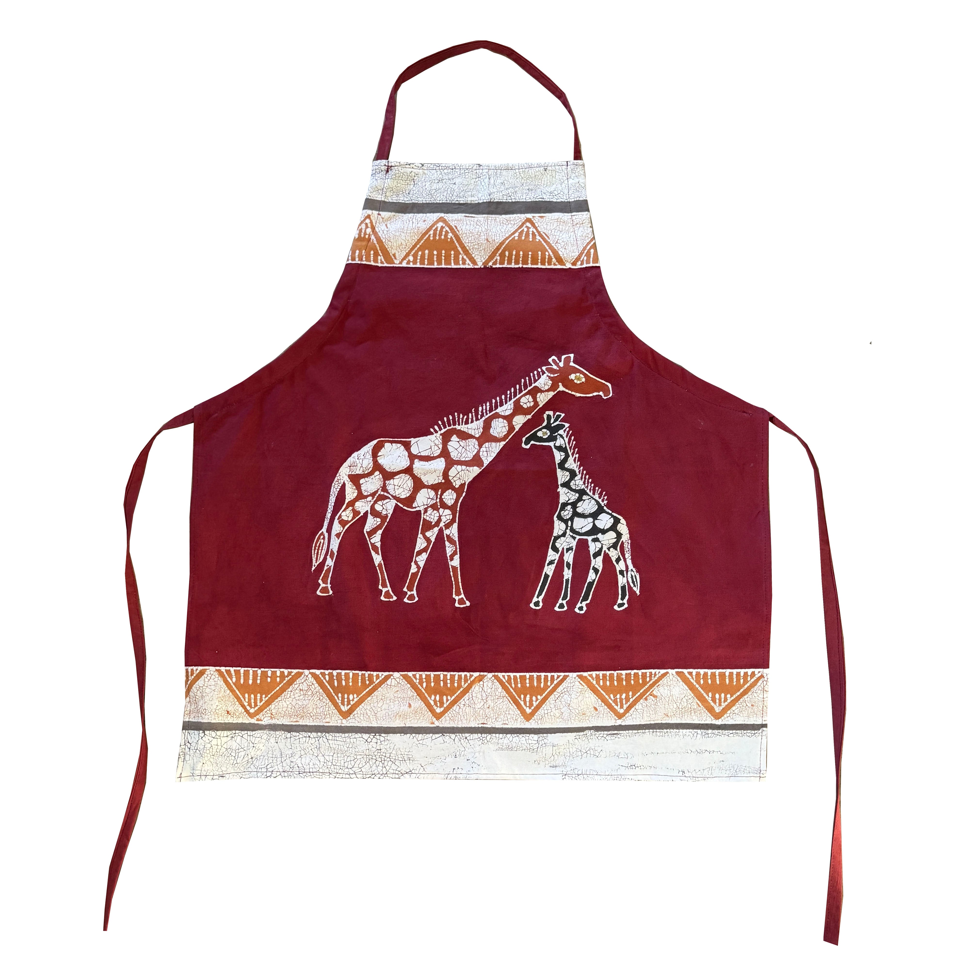 The Safari Collection - Kwapya Giraffe Apron