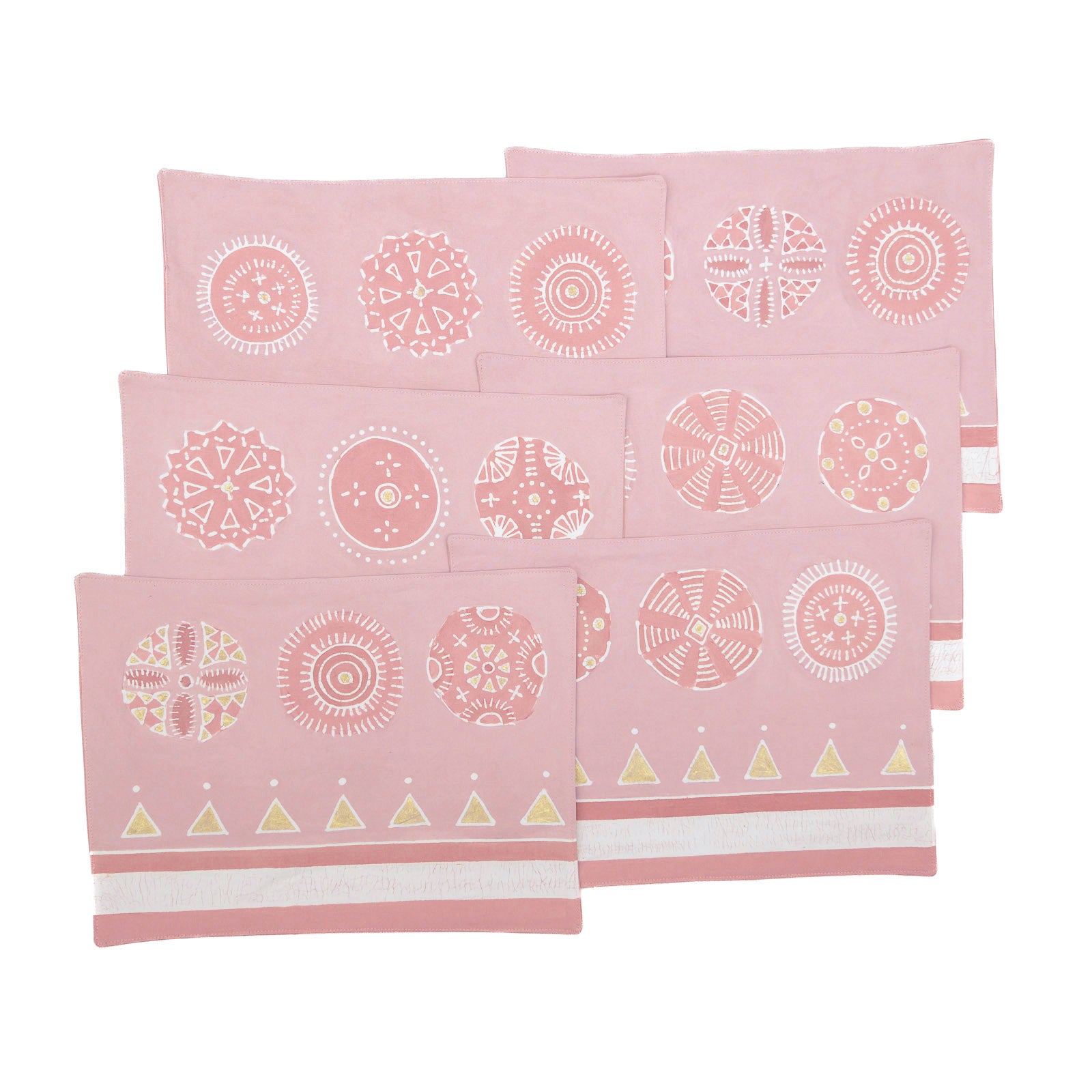 Kuosi Peach Pink Table Mats - Valentines Limited Edition