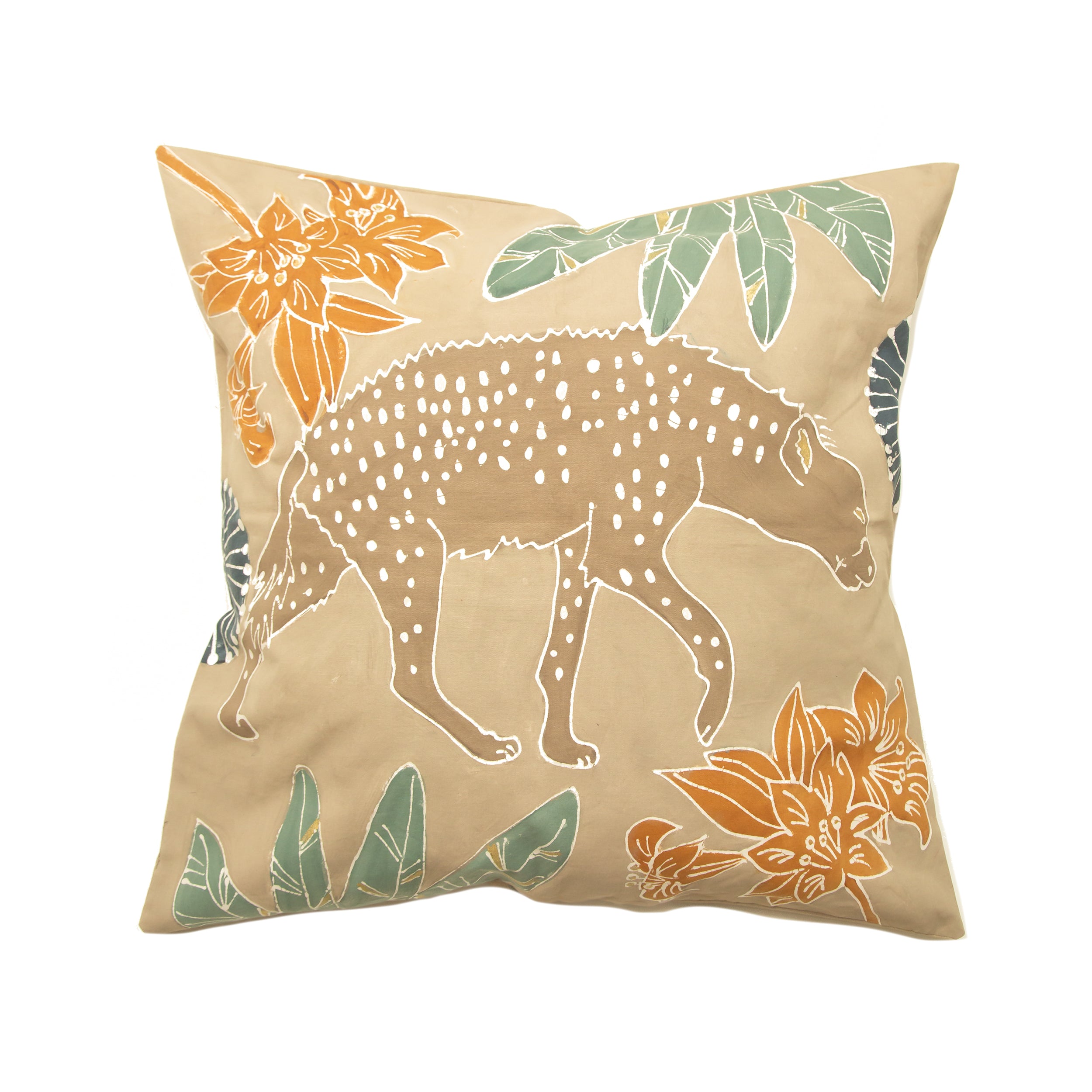 Kalango Carnivore Conservation Hyena Cushion Cover Medium