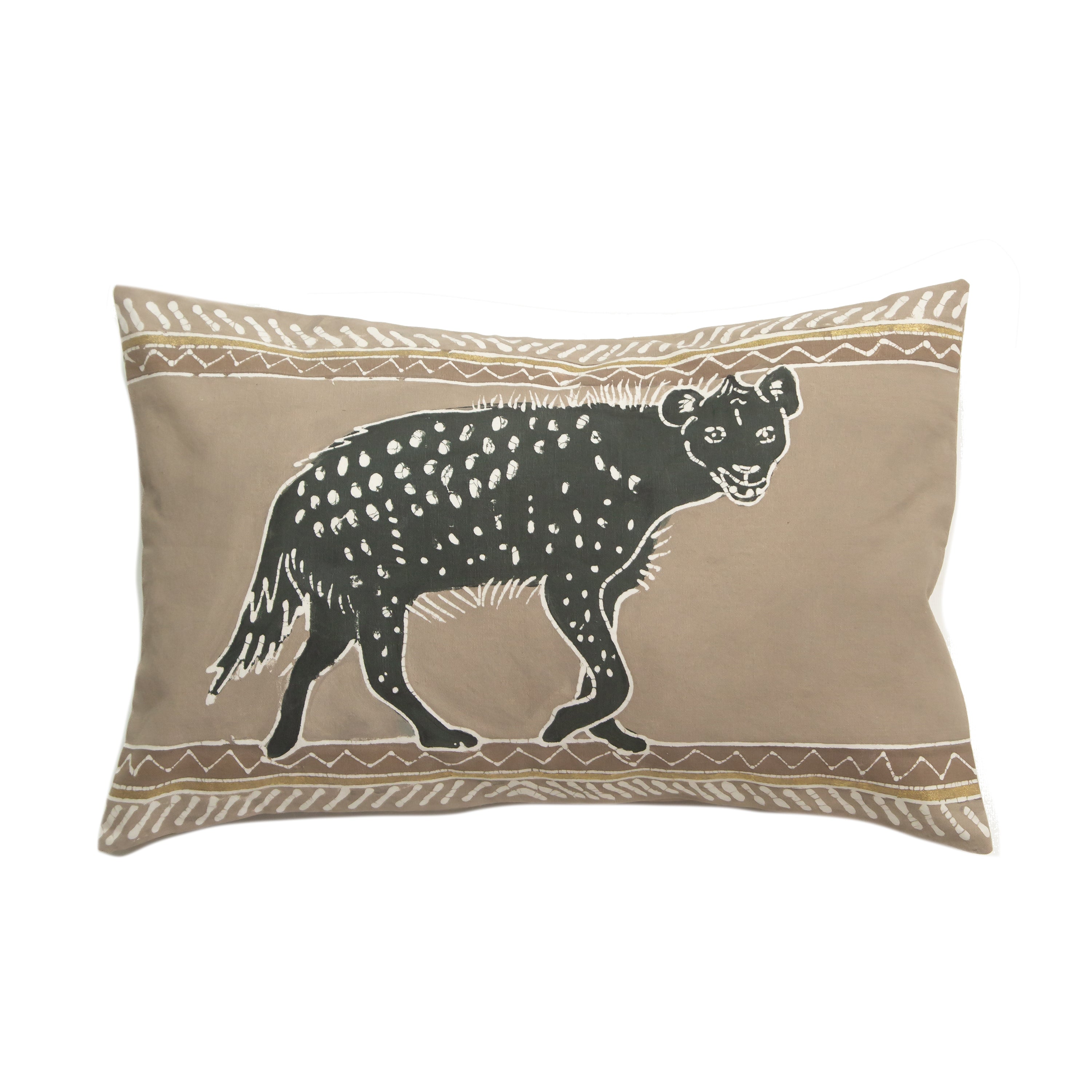 Kalango Carnivore Conservation Hyena Cushion Cover Rectangle