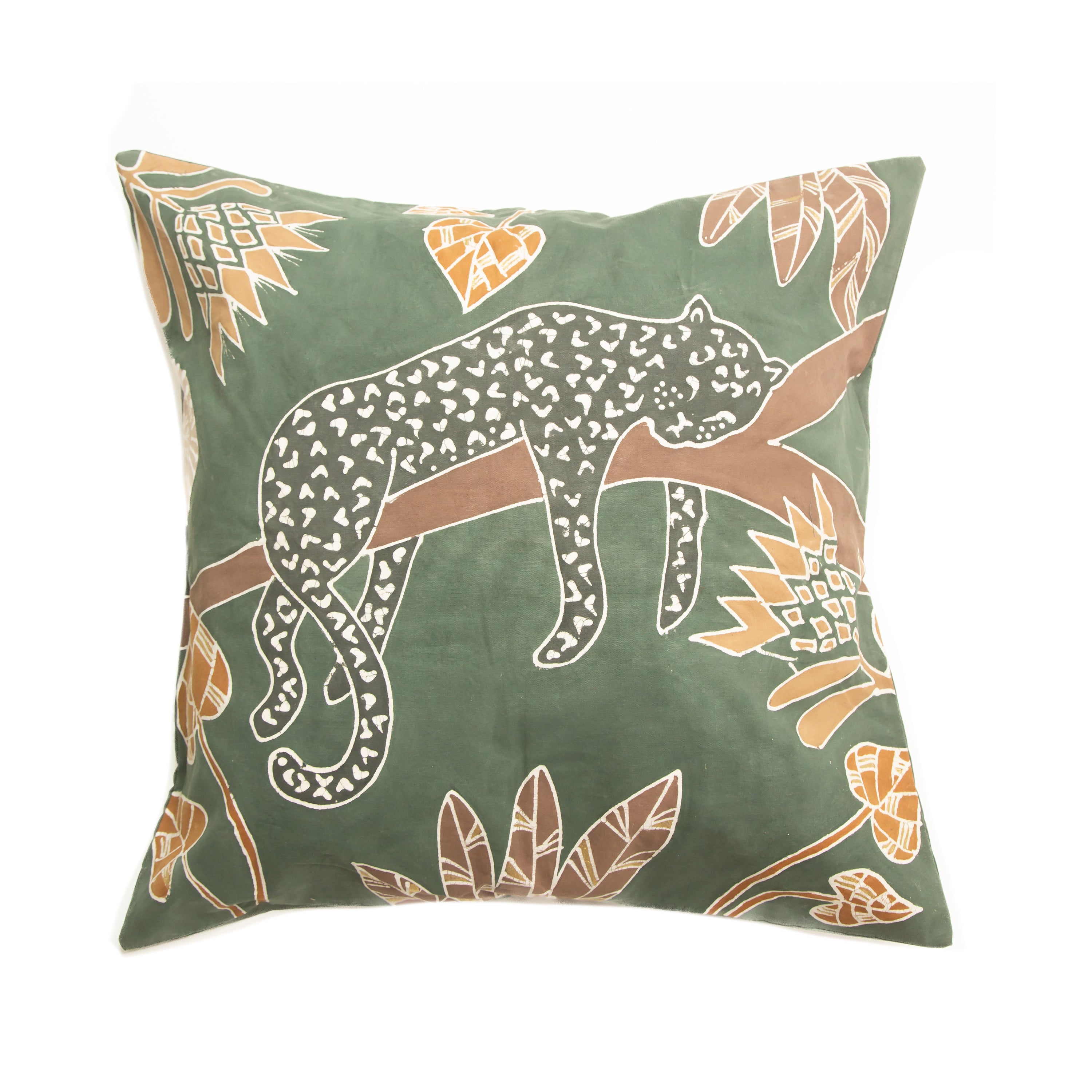 Kalango Carnivore Conservation Leopard Cushion Cover Medium