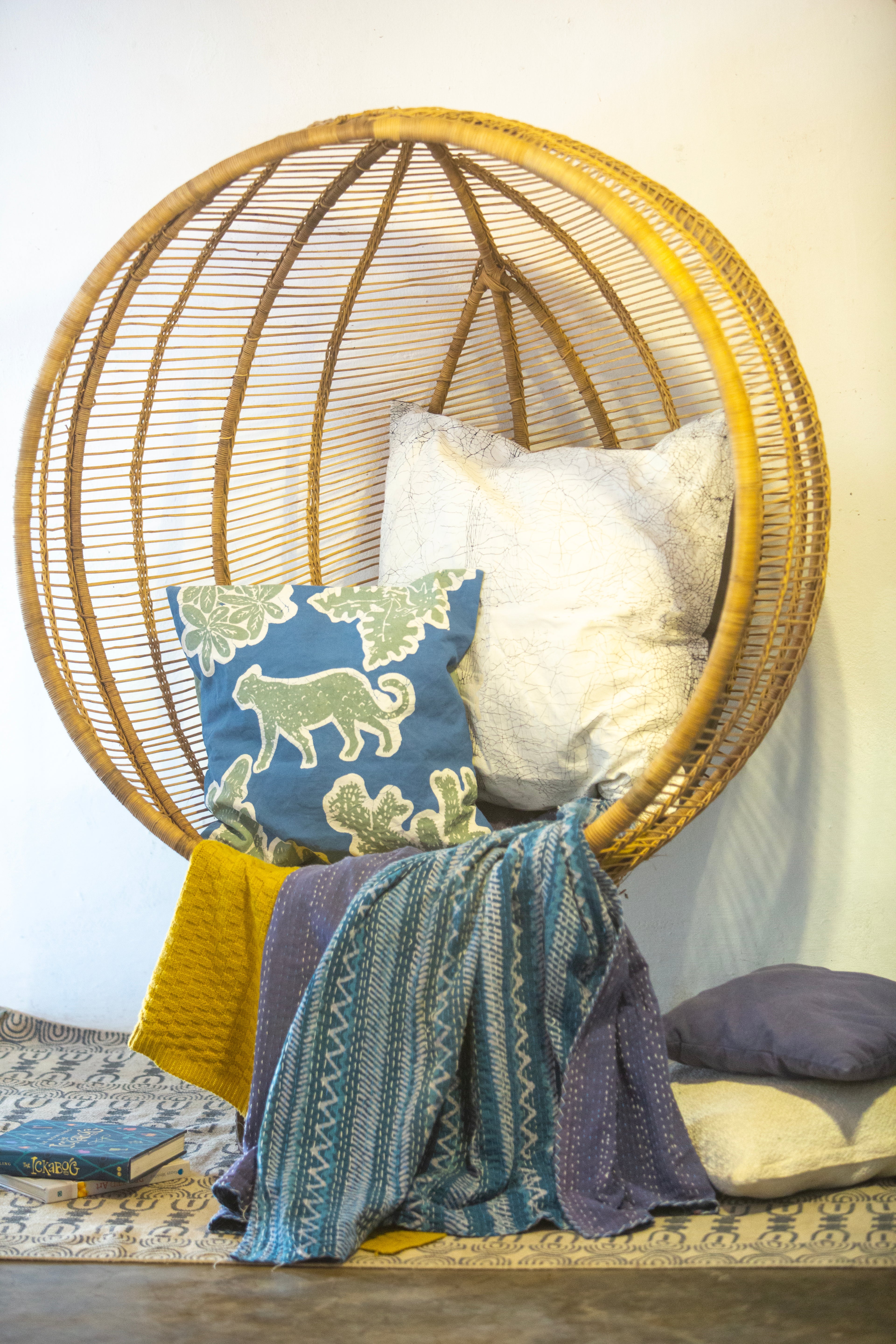 Beautiful leopard pillow.