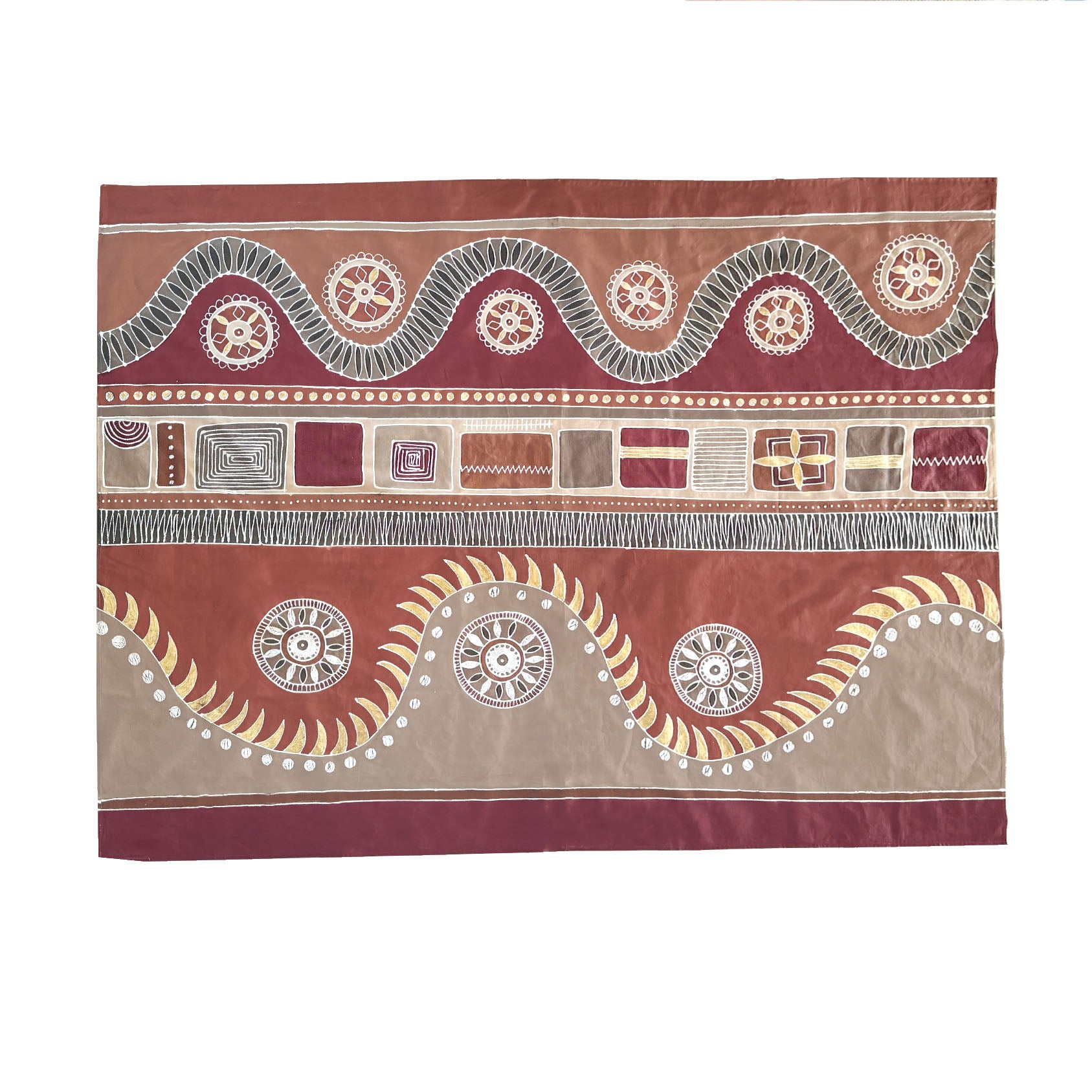 Mali Sienna Wall Hanging Tapestry Large
