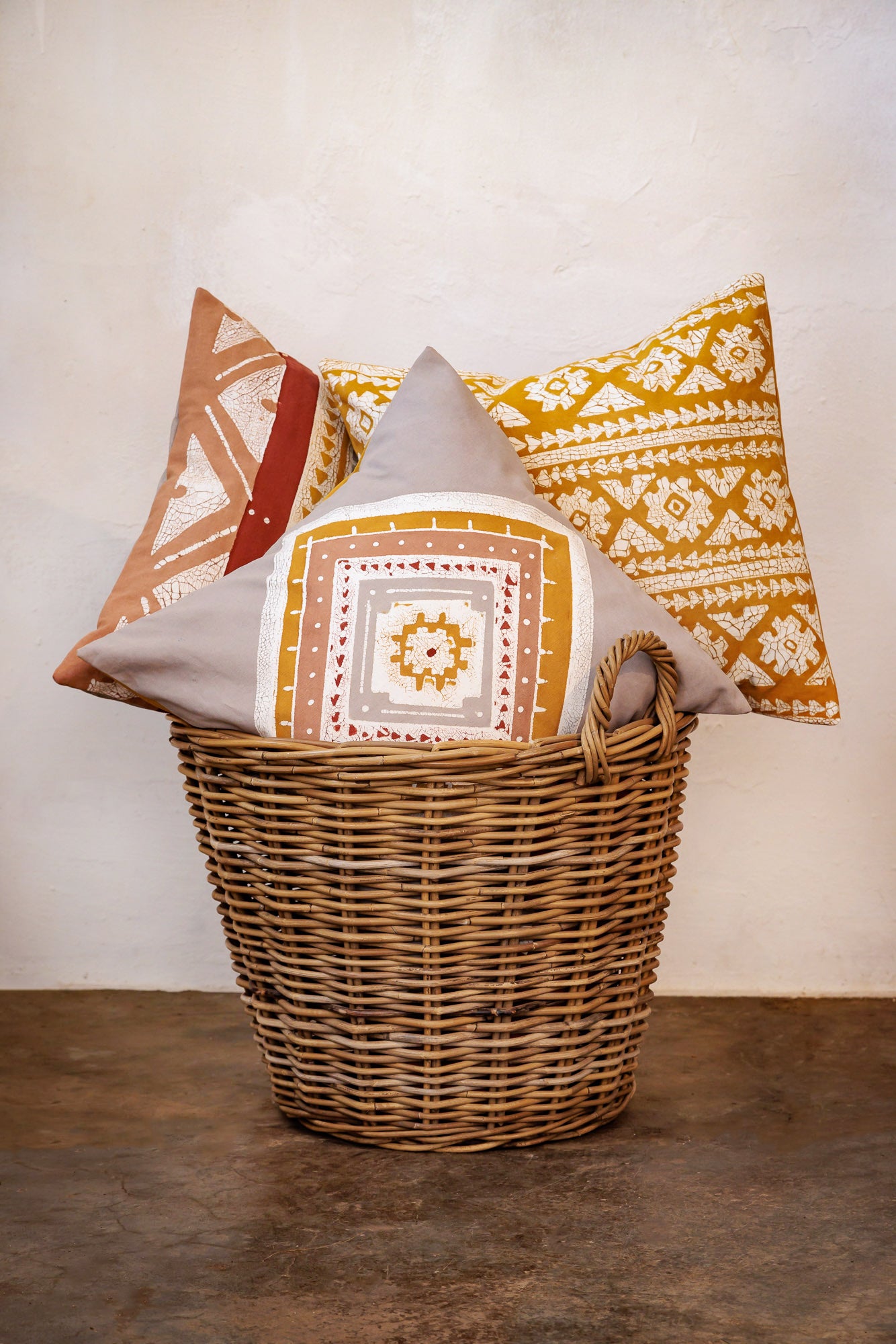 The Atlas Diamond Cushion Cover - intricate and interesting design for your home.