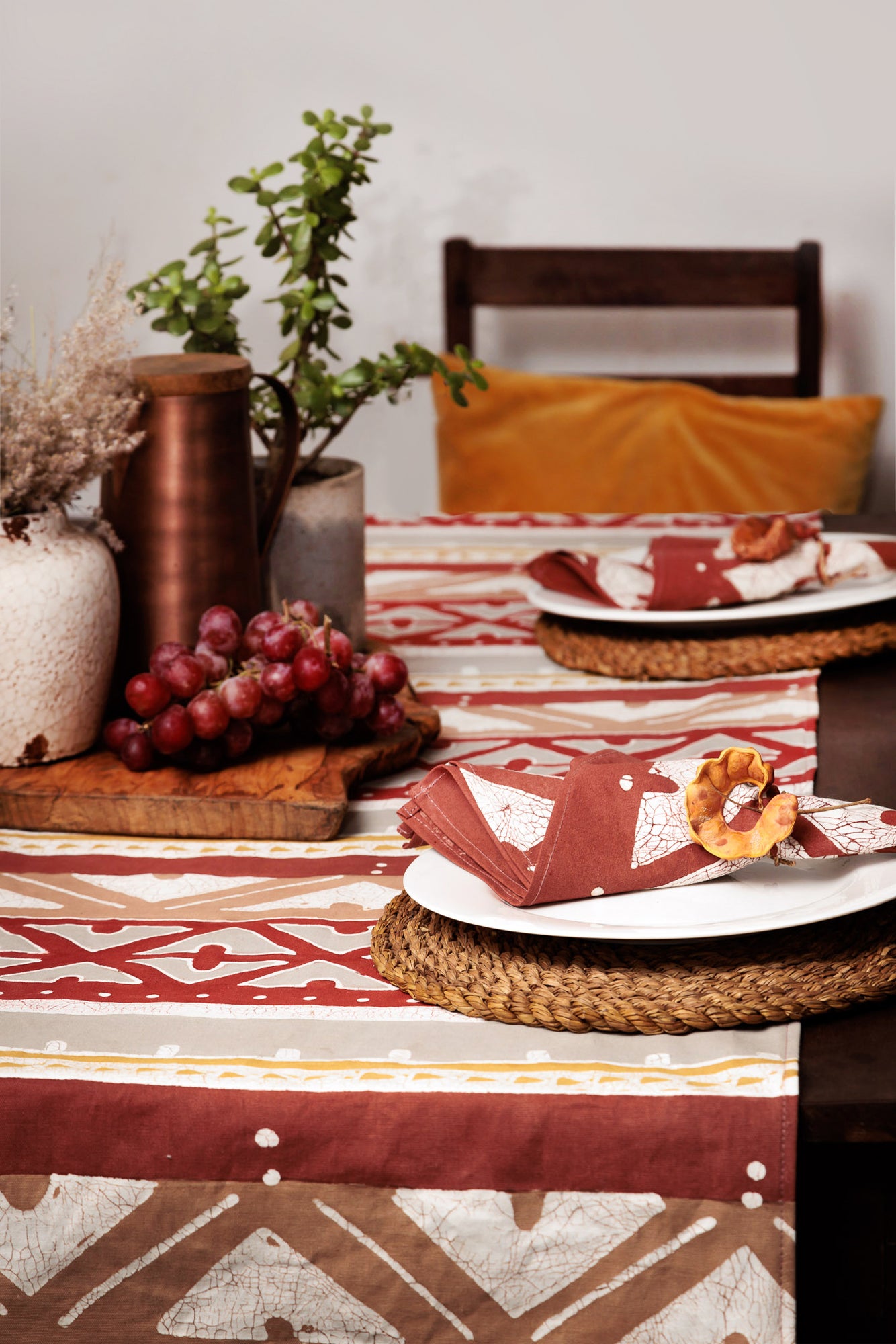 Atlas Table Runner - When style meets sustainability this is the piece to brighten up your dining room.
