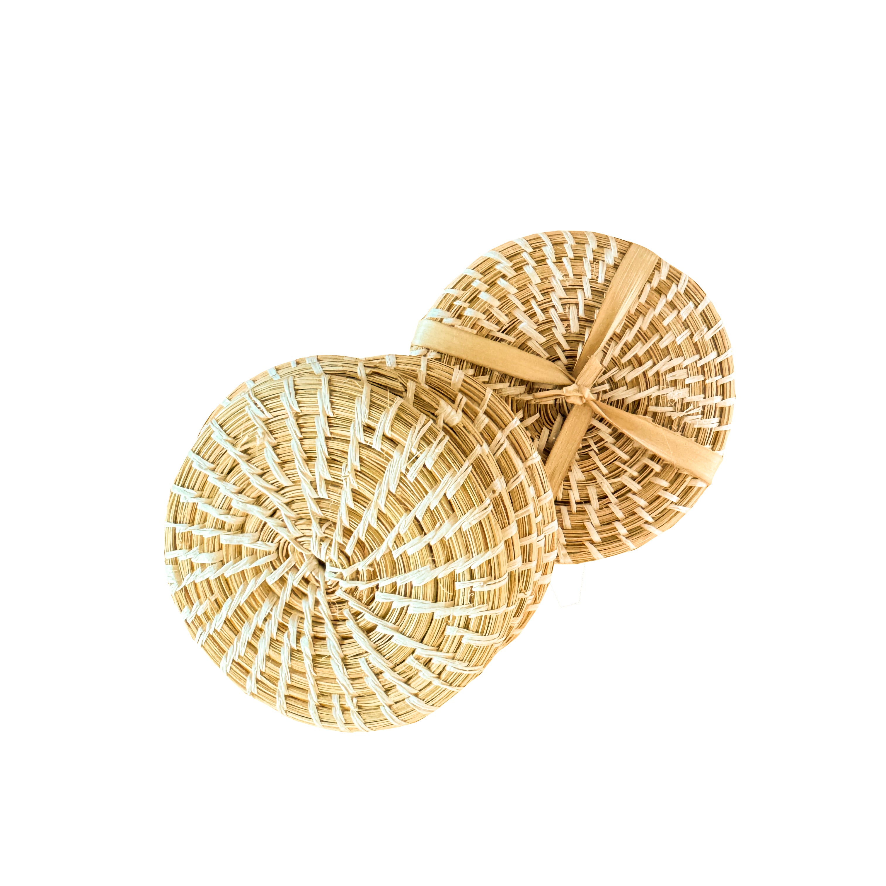 Recycled Twine Hand Woven Coaster Set of 6