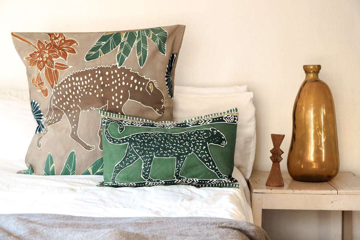 Kalango Carnivore Conservation Hyena Cushion Cover Medium