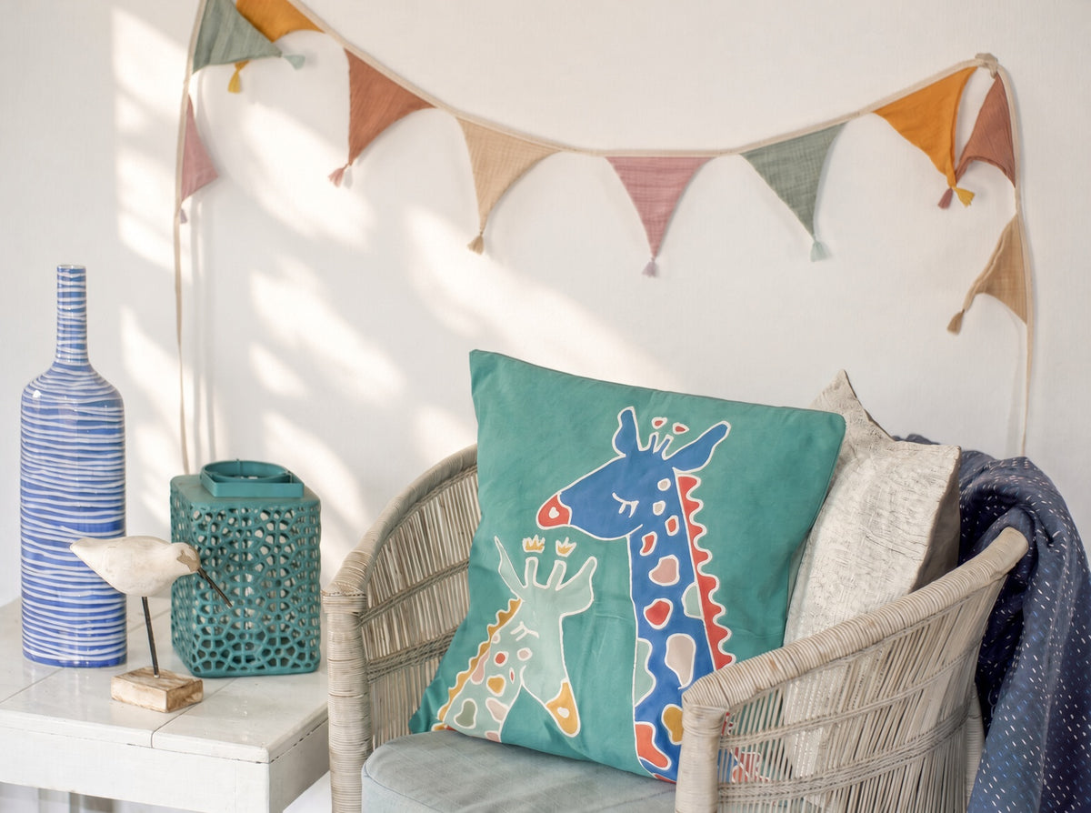 Nyengo Giraffe Cushion Cover