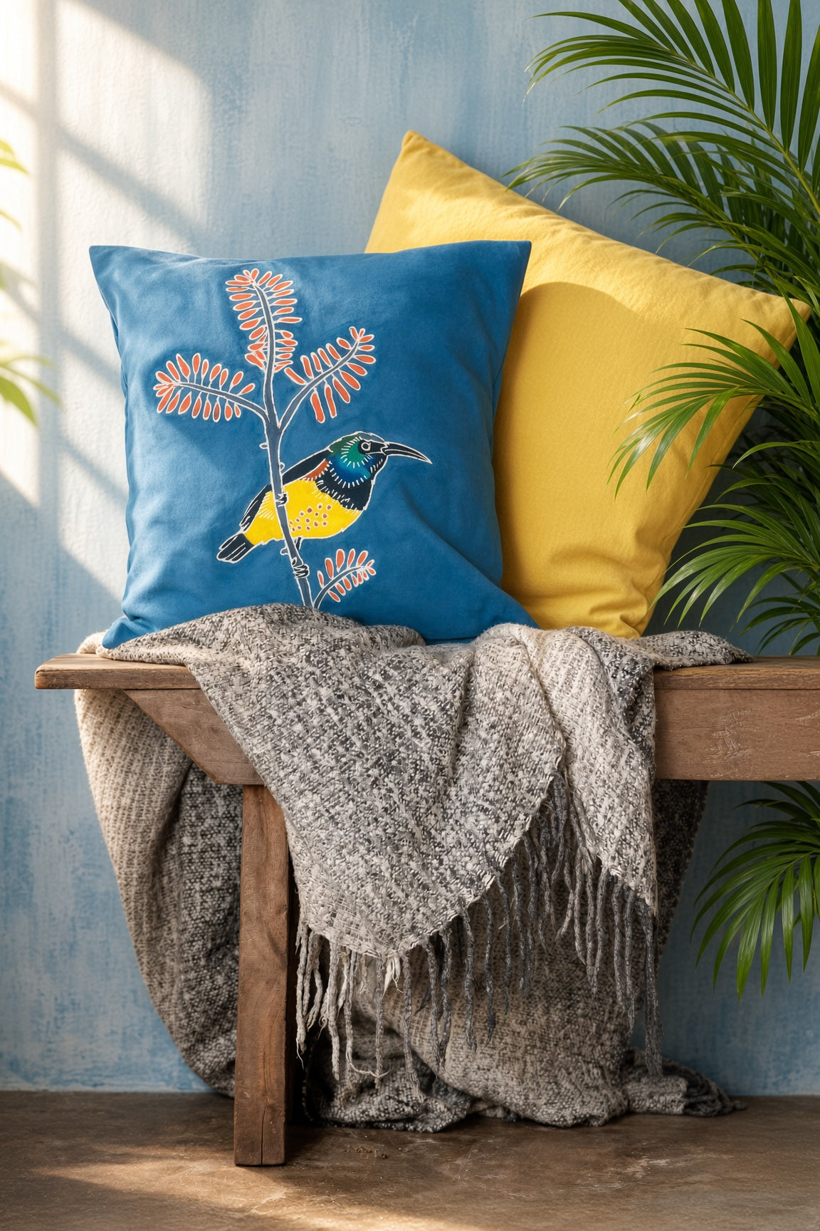 Papiko Sunbird Cushion Cover