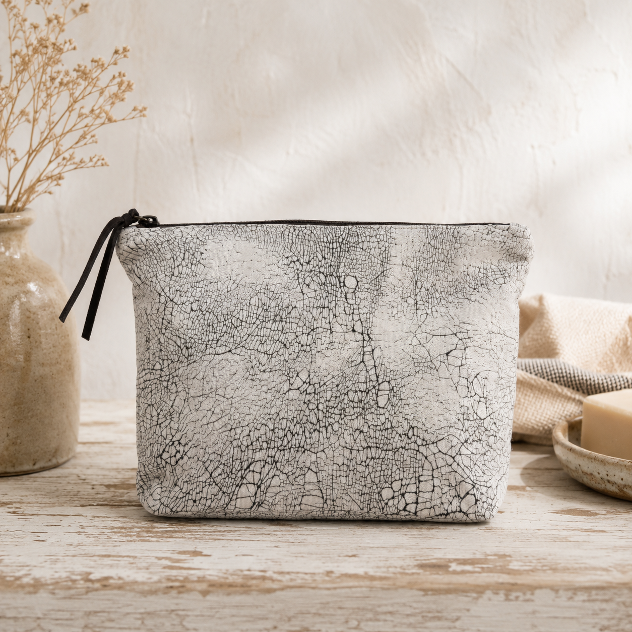 Mkupo Elephant Crackle Wash Bag