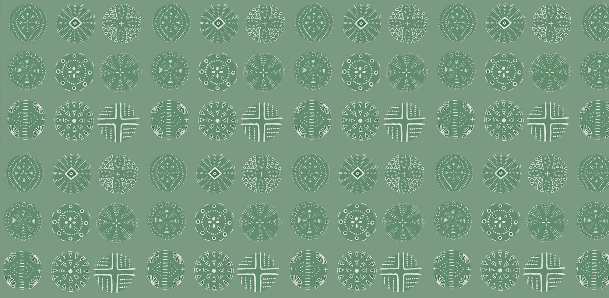 Tribal Textiles Hand Drawn African Pattern Web Background