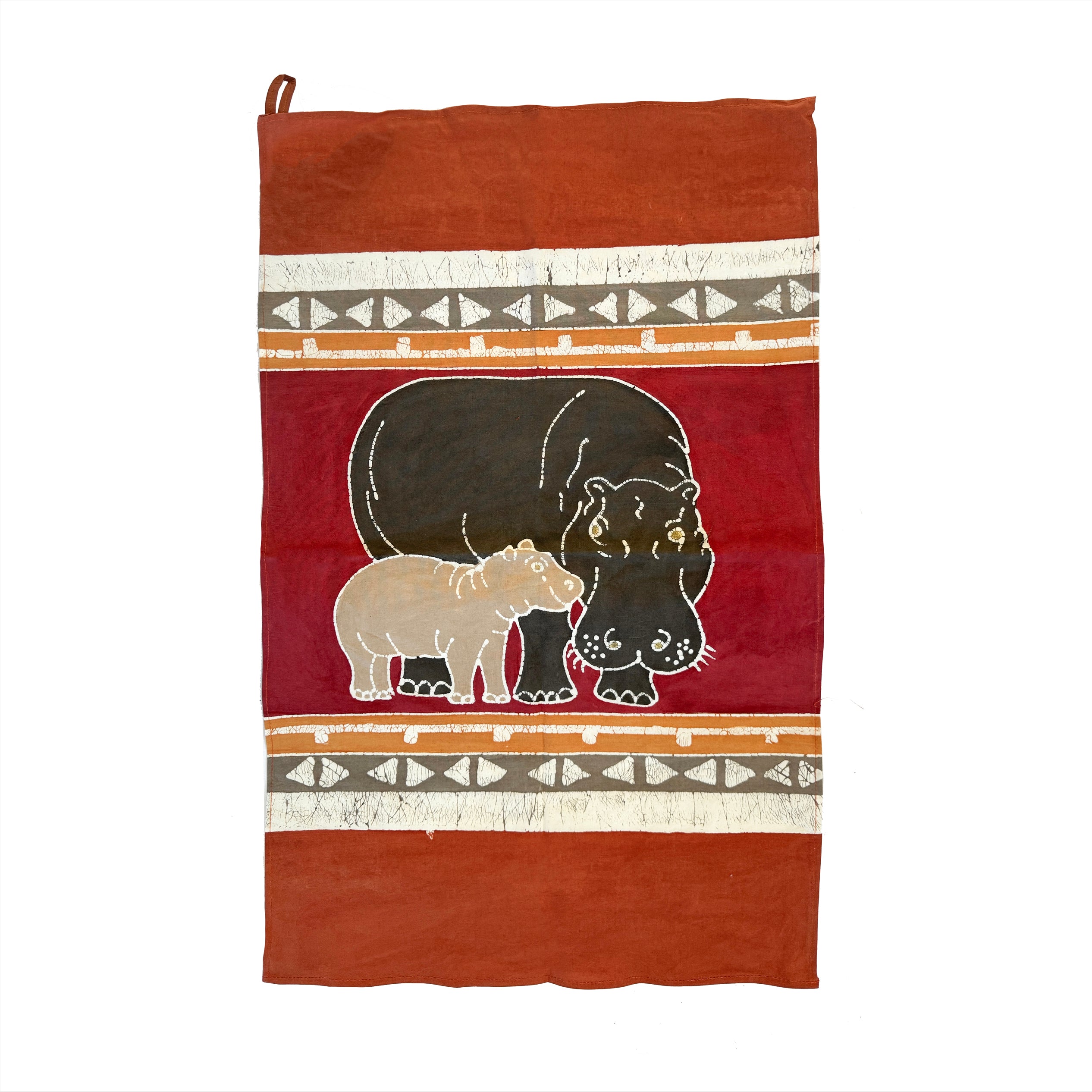 The Safari Collection - Kwapya Hippo Tea Towel