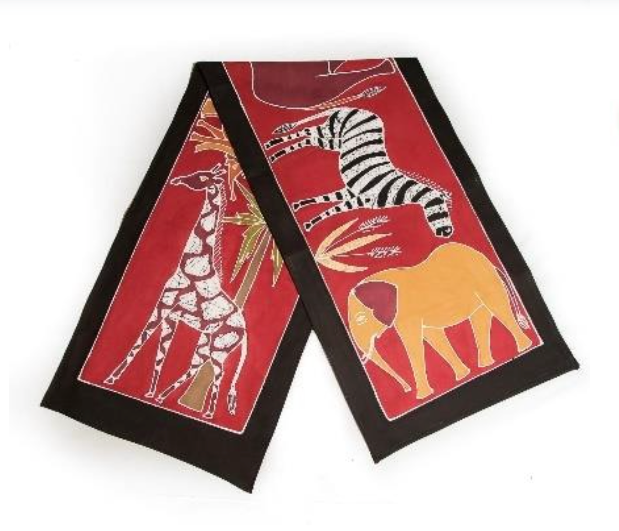 Safari Animals Bushways Table Runner
