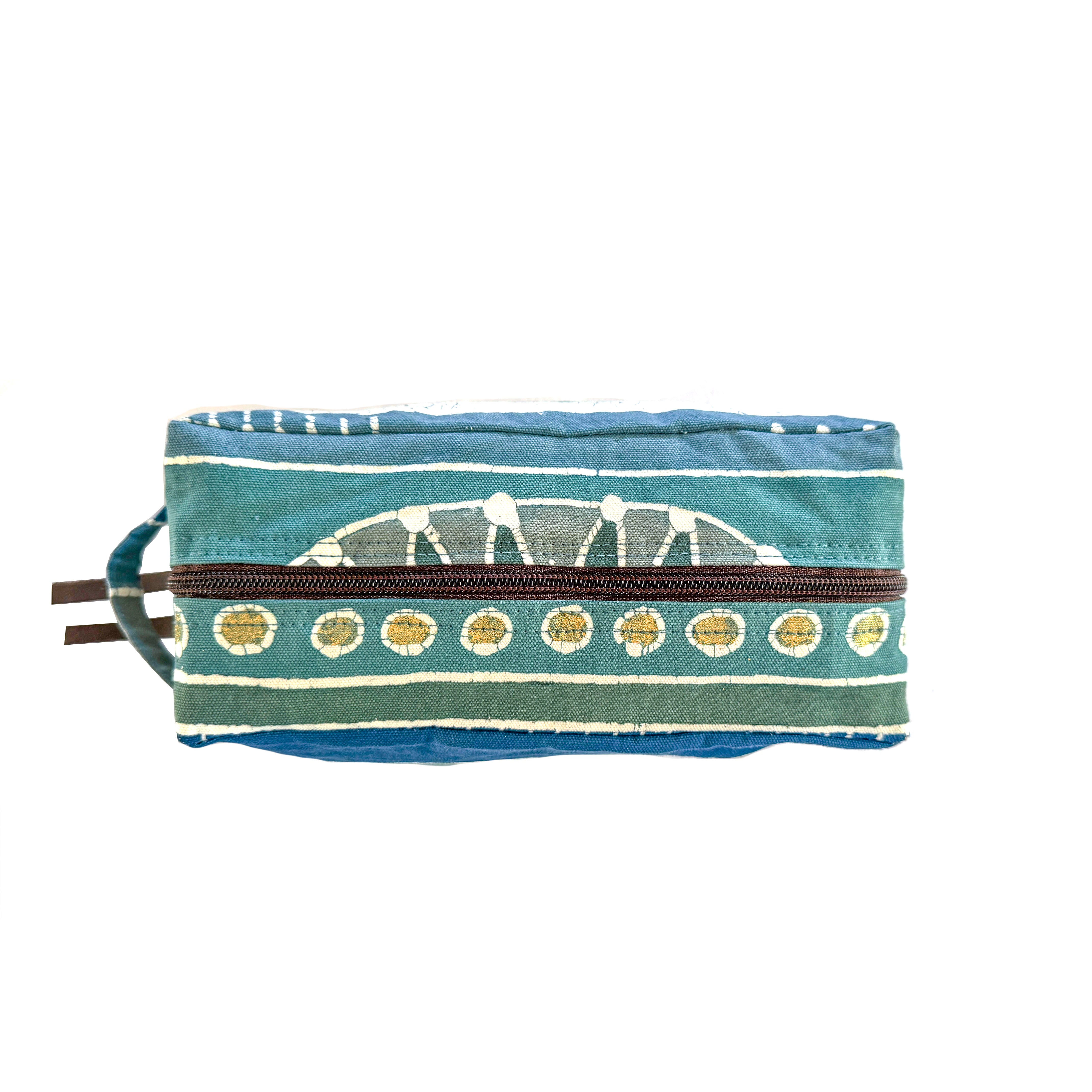 AQUA BLUE TRAVEL POUCH ACCESSORY