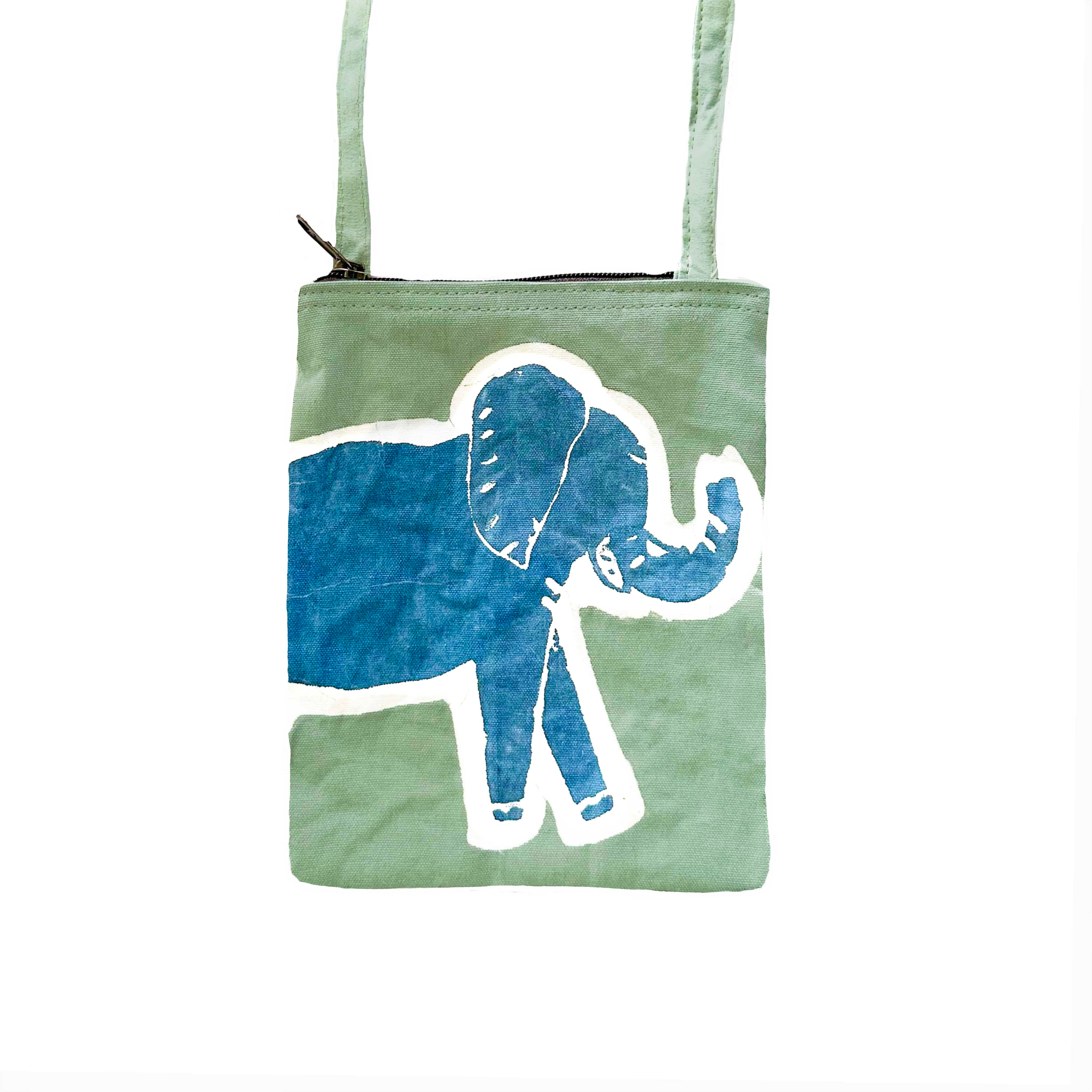 Little Luangwa Elephant Passport Bag