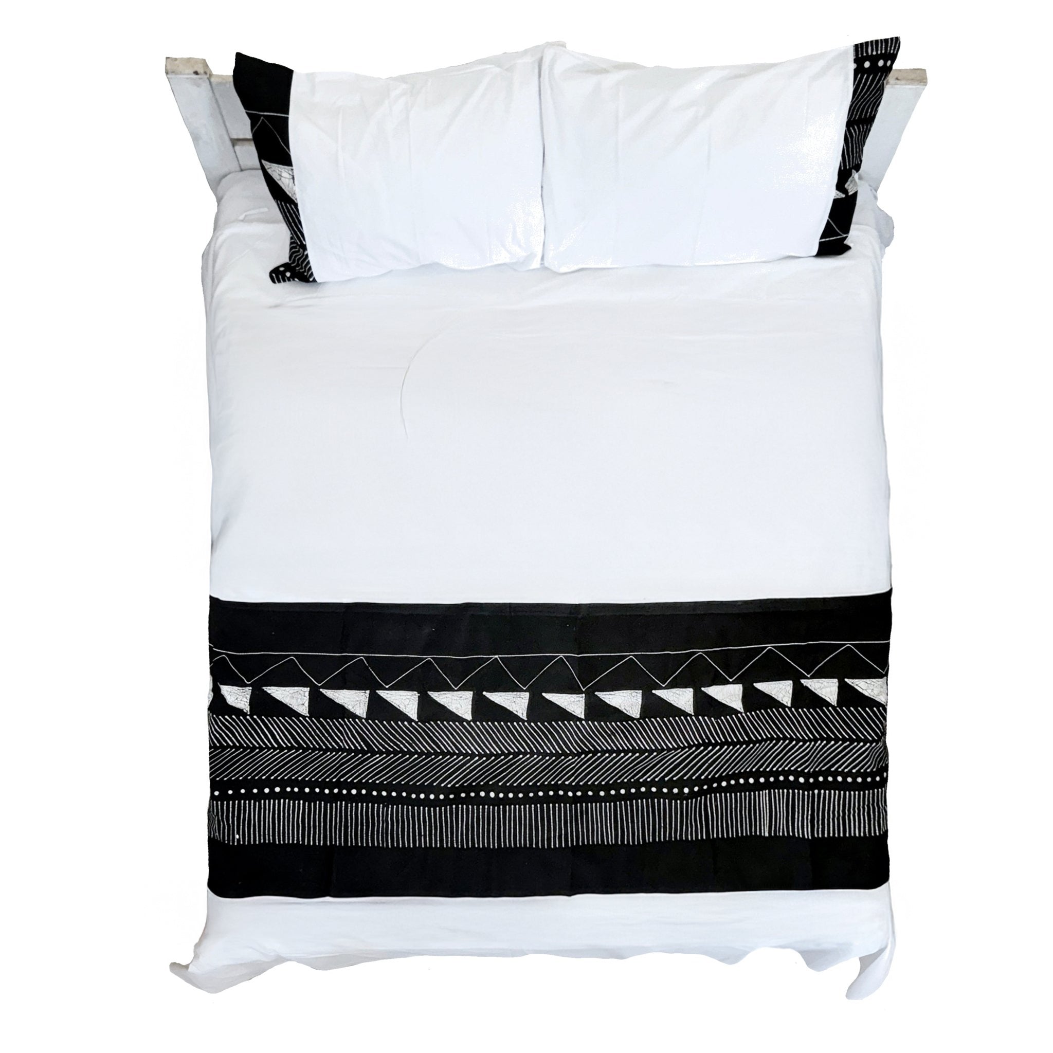 Matika Black Duvet Cover Set