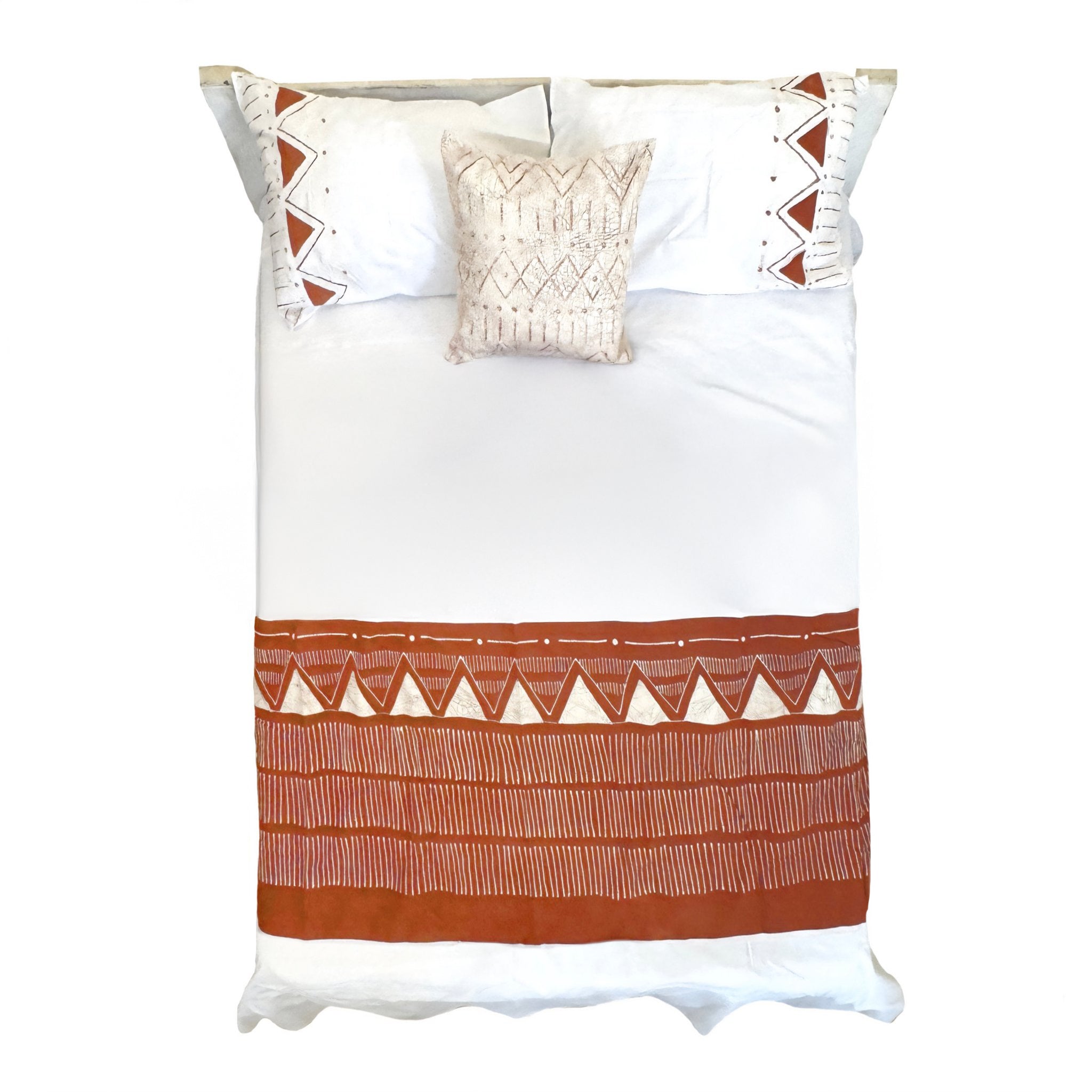 Matika Rust Duvet Cover Set