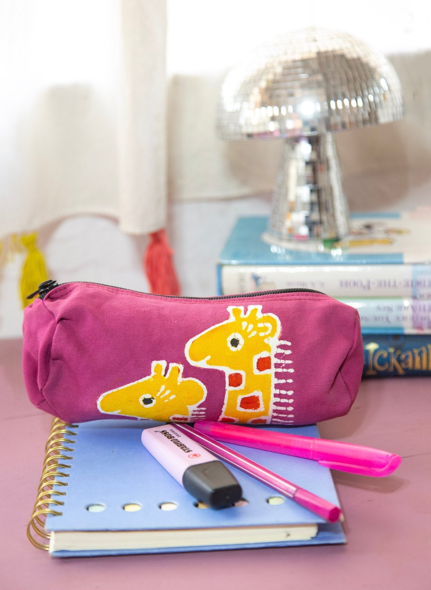 Safari Fun Kids' Pencil Cases - Handmade by TRIBAL TEXTILES - Handcrafted Home Decor Interiors - African Made