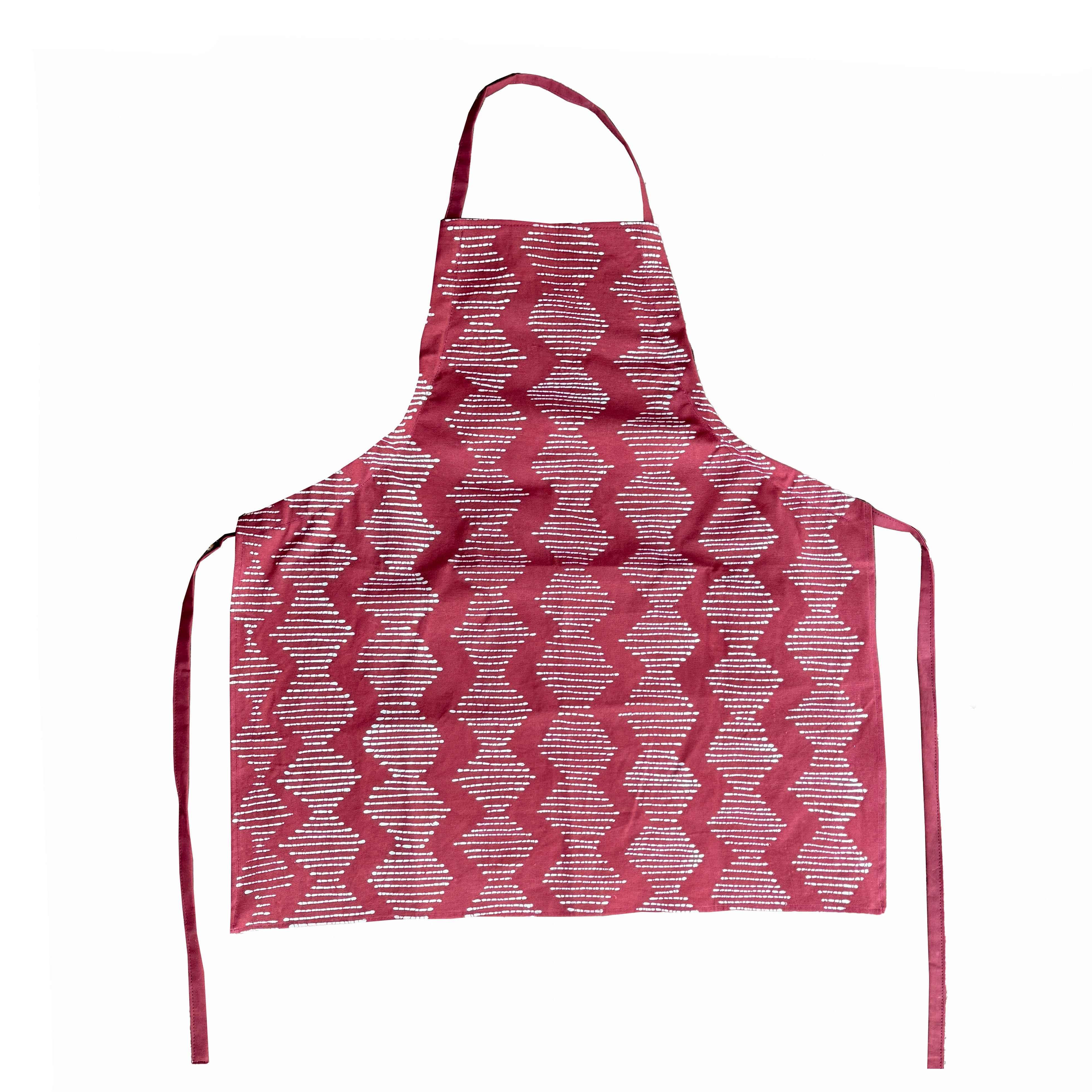Tribal Cloth Crimson - Aprons