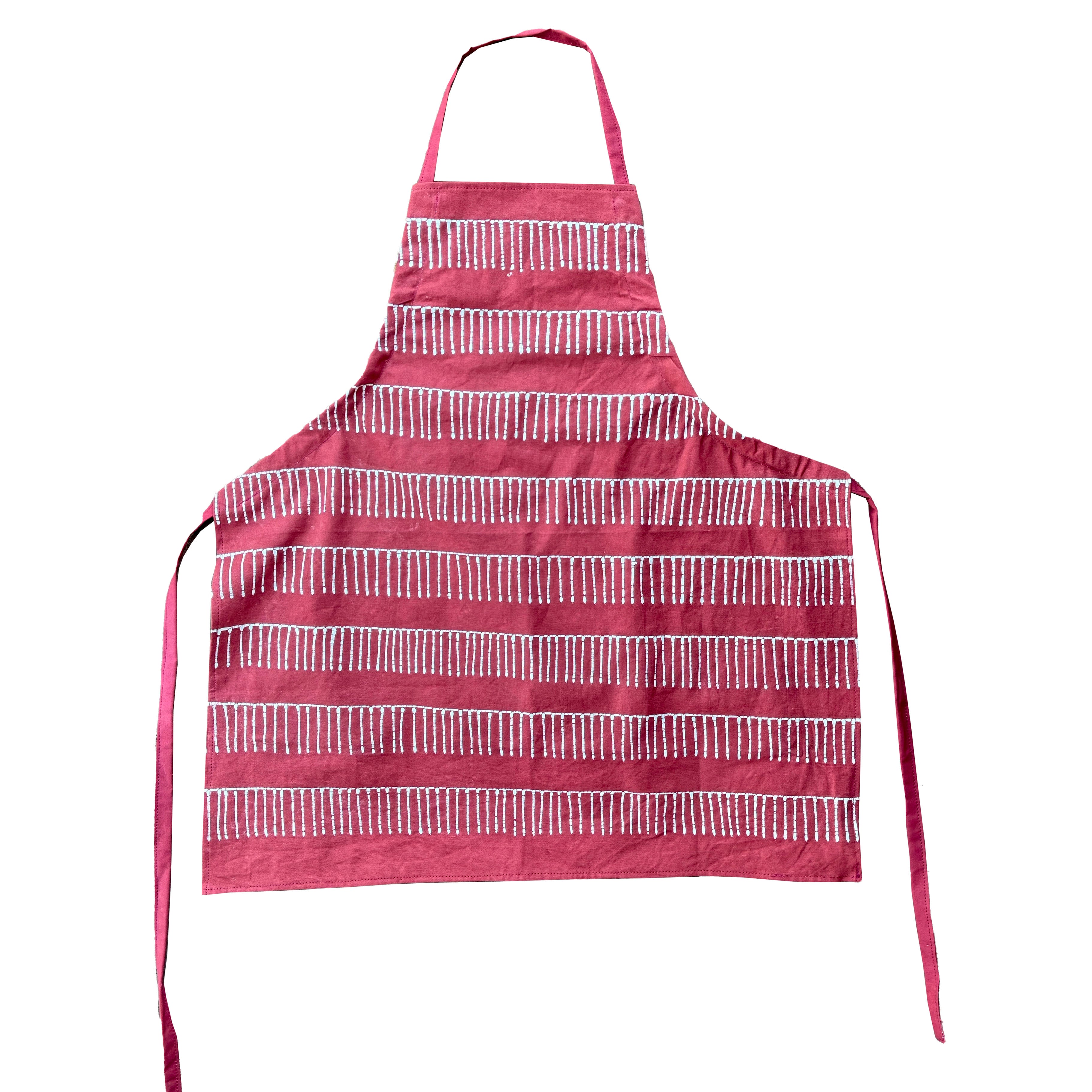 Tribal Cloth Crimson - Aprons