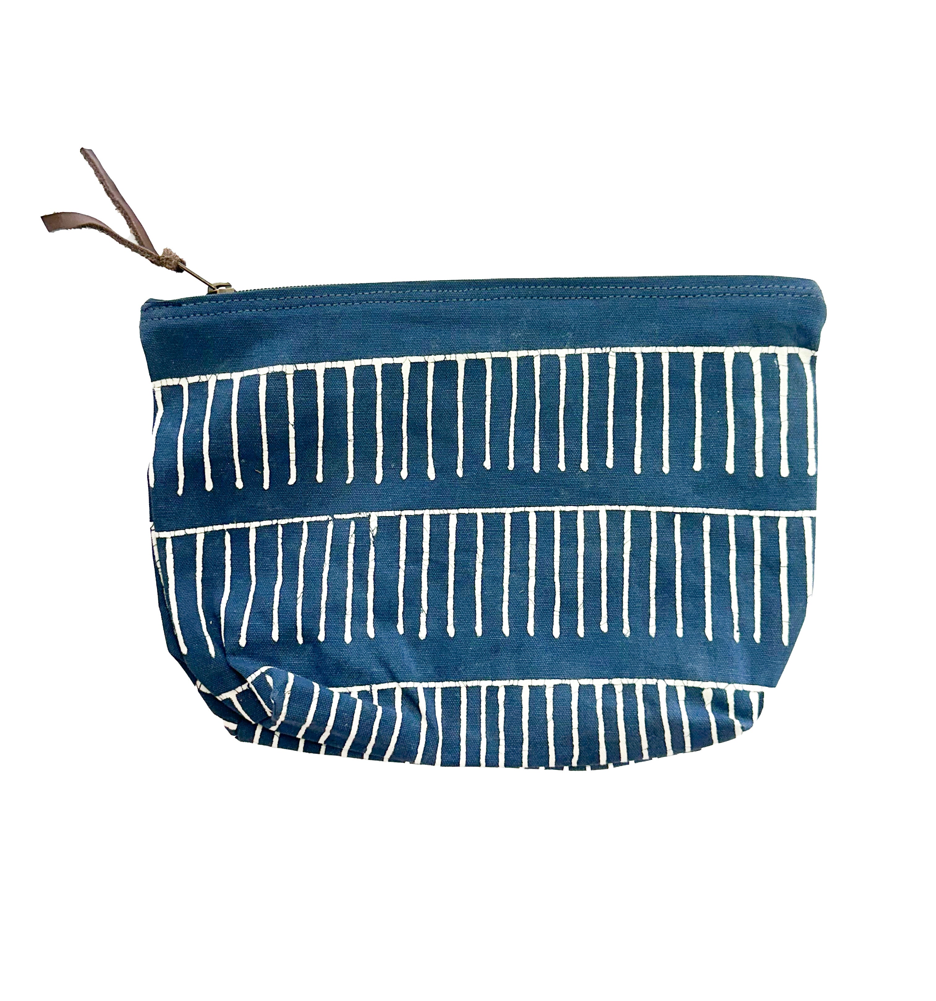 Tribal Cloth Indigo - Rake Wash Bag