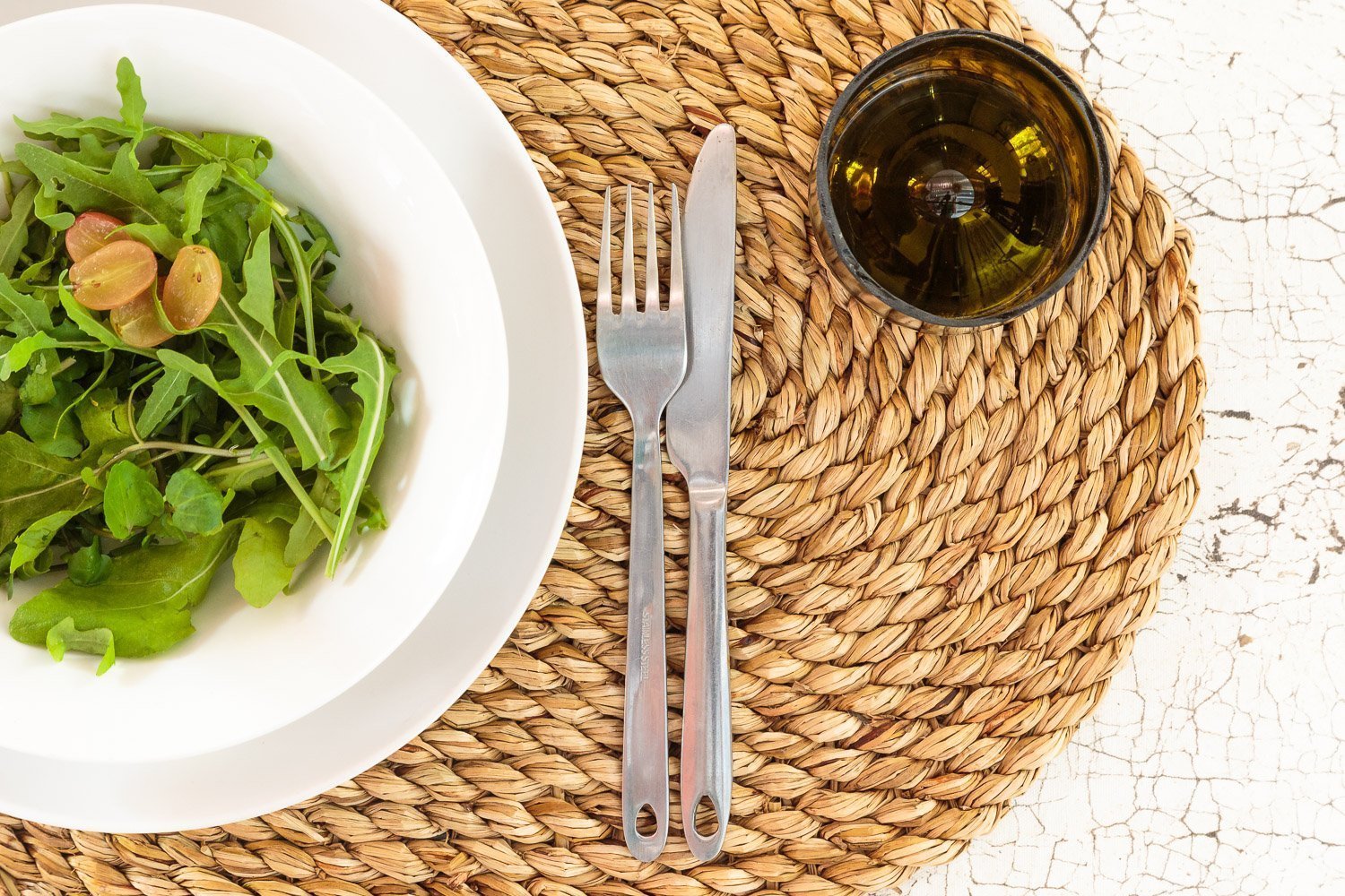 African made and hand woven oval placemats, in a coil pattern to create long-lasting sustainable beauty for your home.
