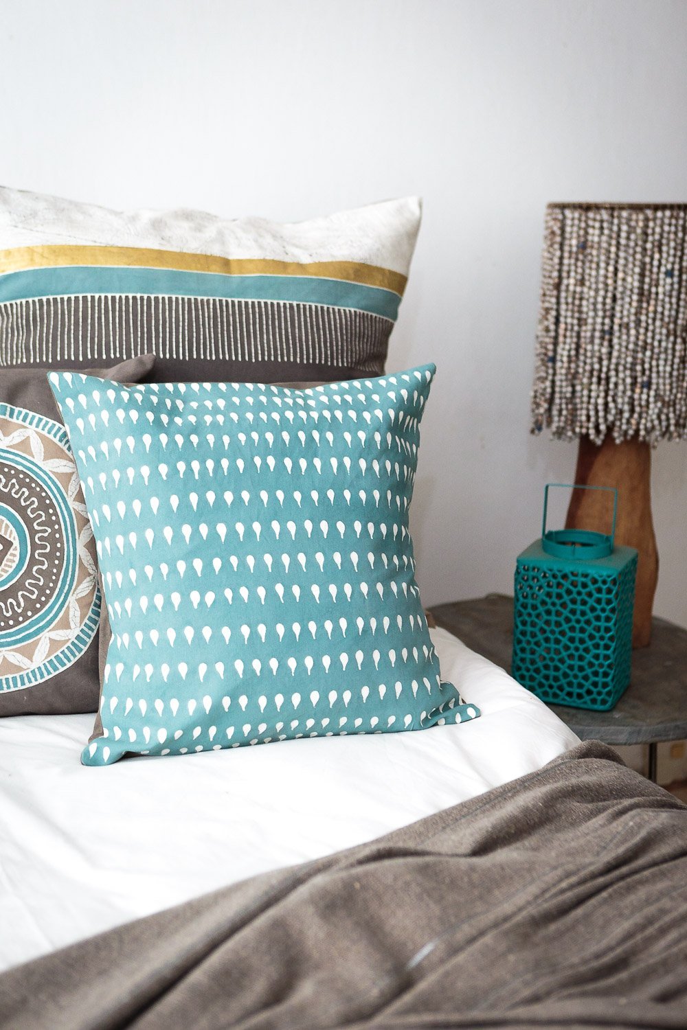 Boho Kalabash Cushion Cover - Where fashion meets slow-made goods. You can be sure these cushion covers will make many smile.
