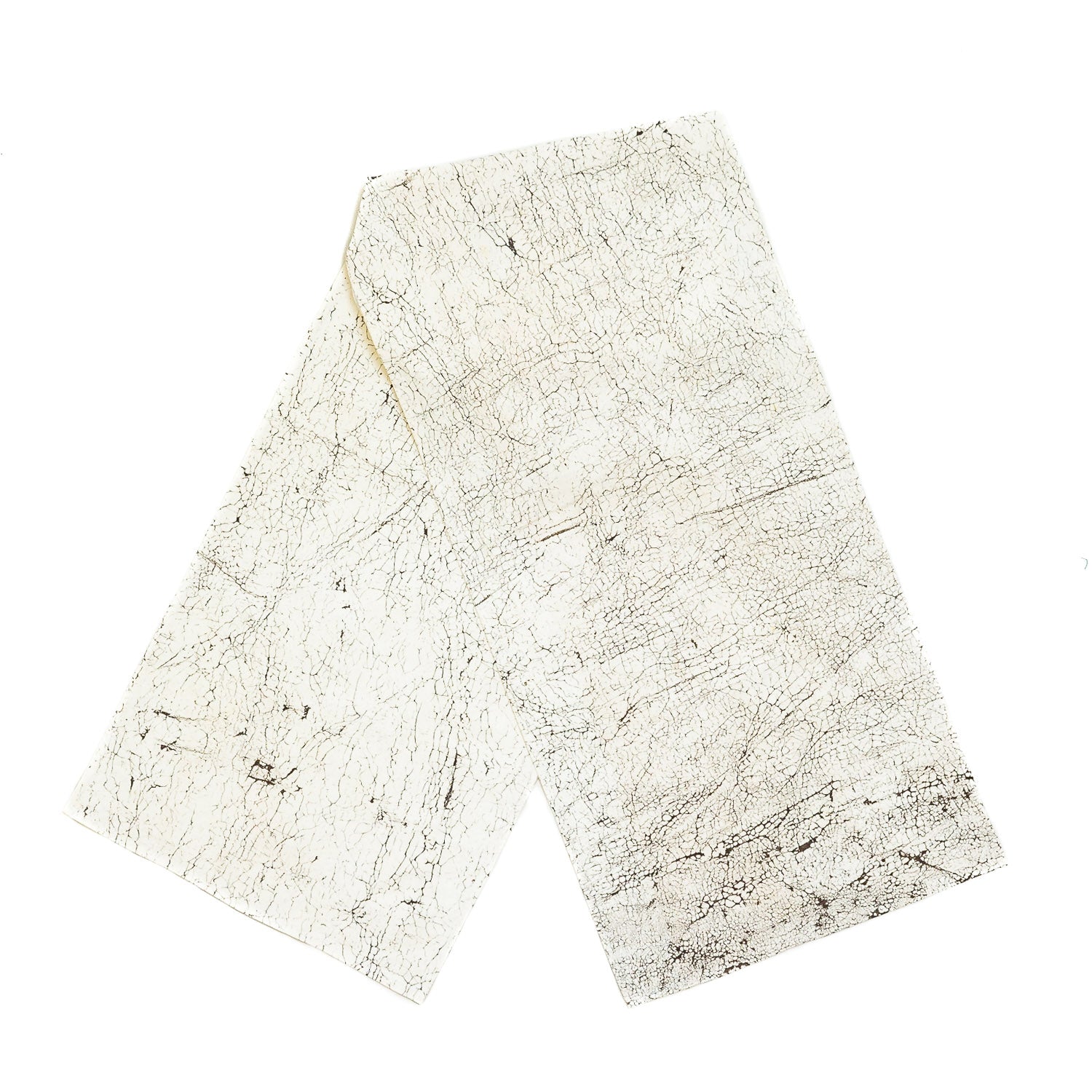 Crackle Table Runner - The perfect way to add simple elegance to your table with our white crackle table runner!