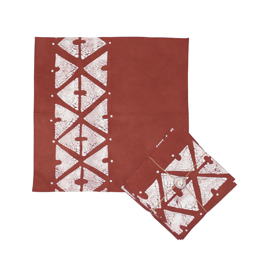 Atlas Napkin Set - the perfect gift to yourself to spruce up your dining table! Bohemian chic meets sustainability.