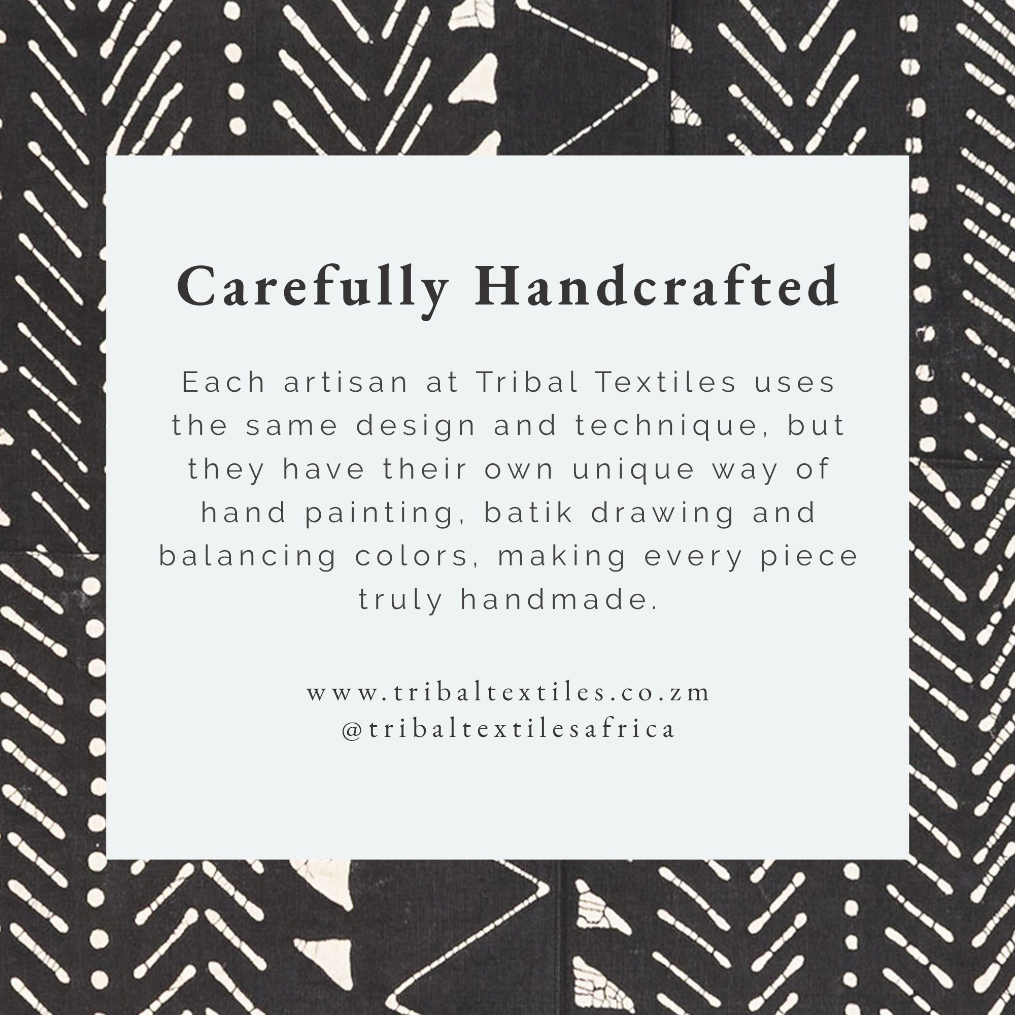african print handcrafted decor

