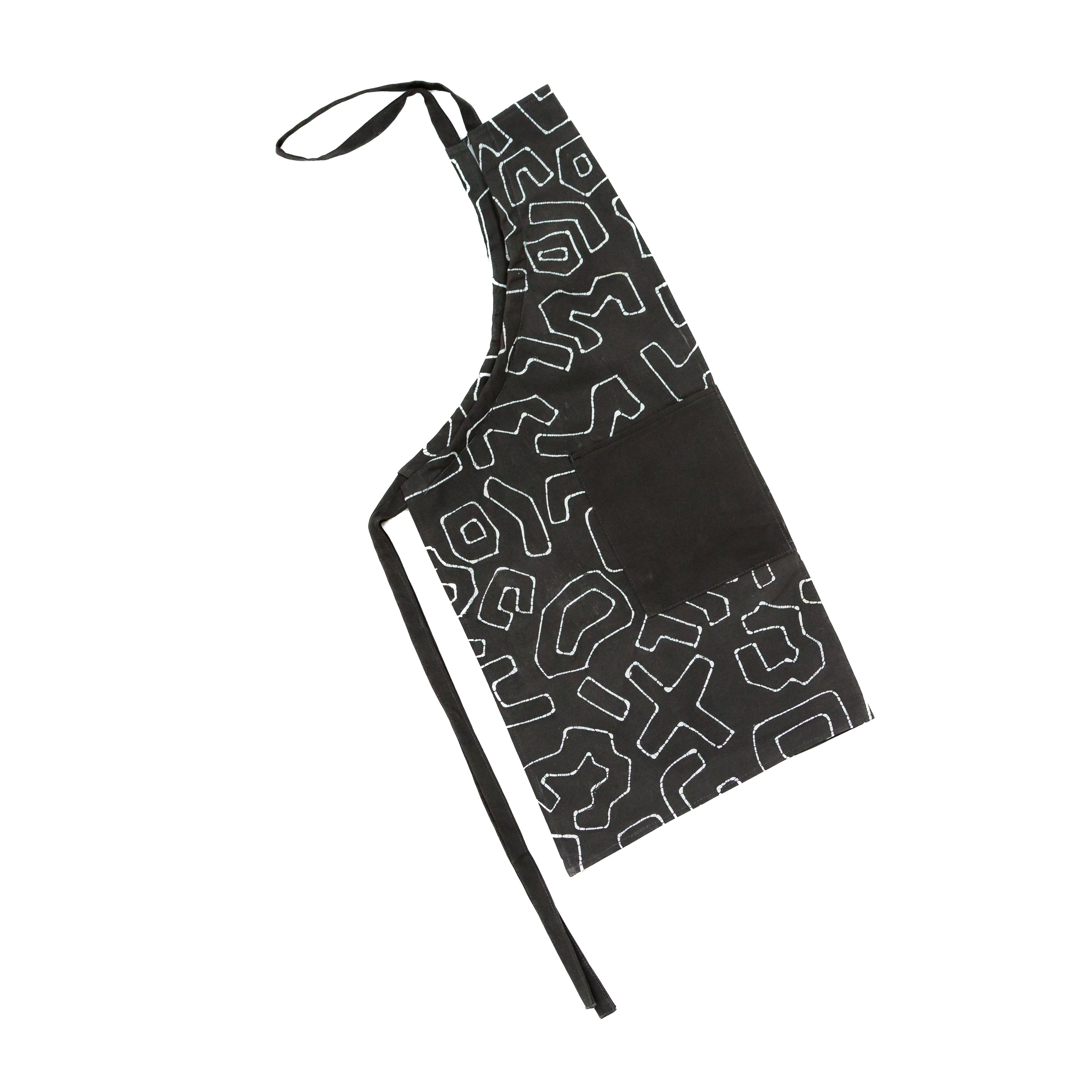 Kuba Original Charcoal Outline Apron