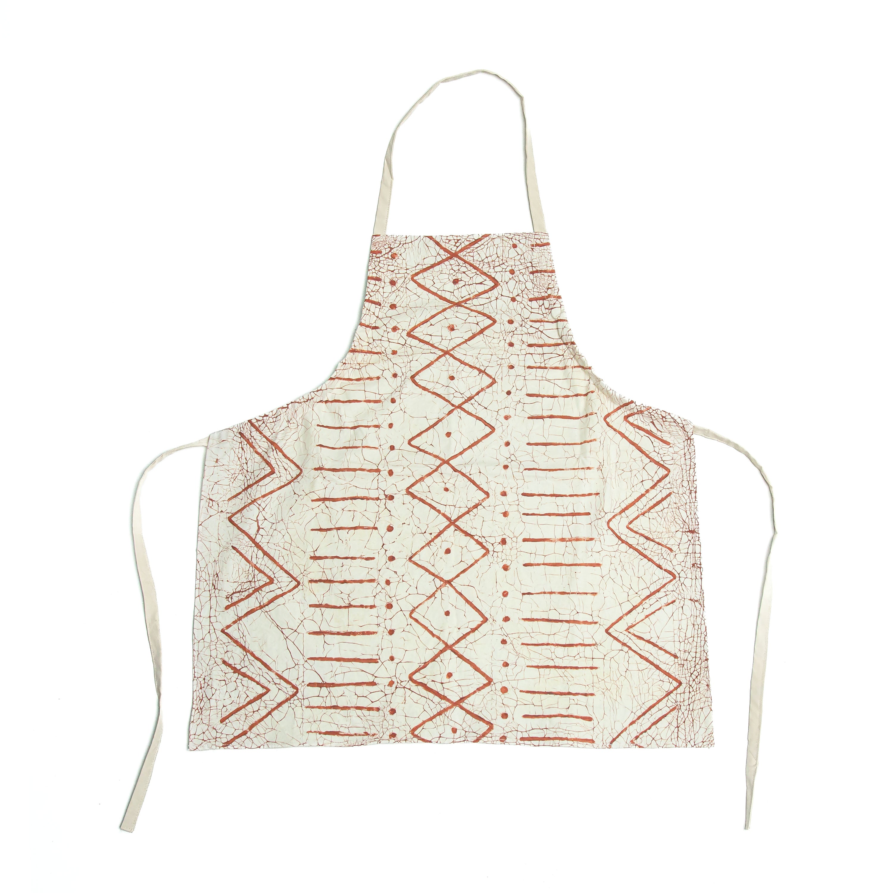 Matika Linen Rust Apron