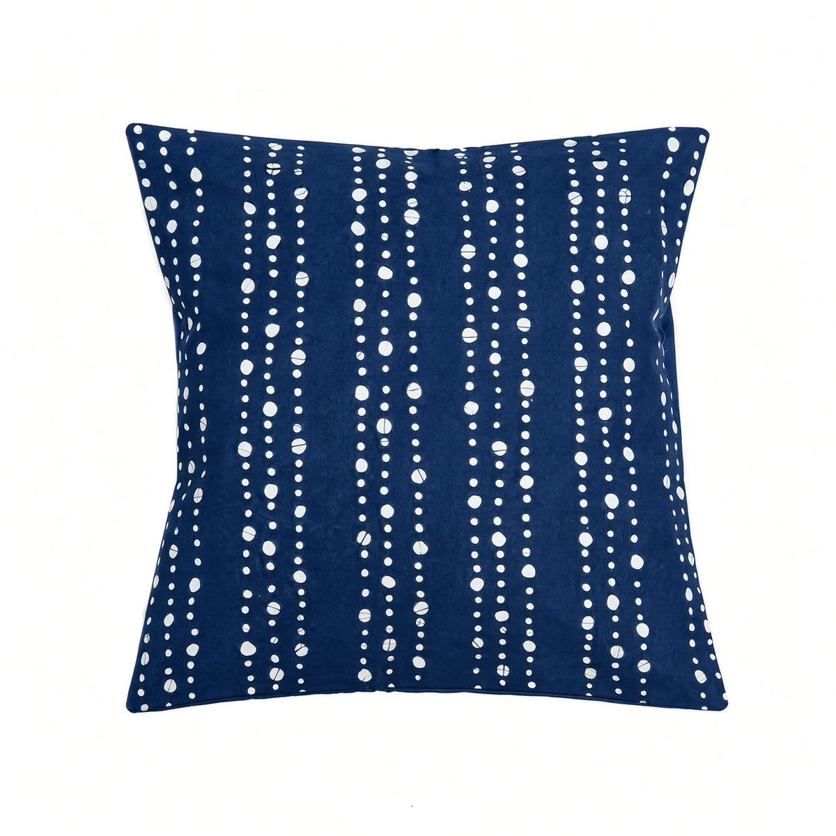 Tribal Cloth Indigo Collection Graduated Dots Cushion Cover
