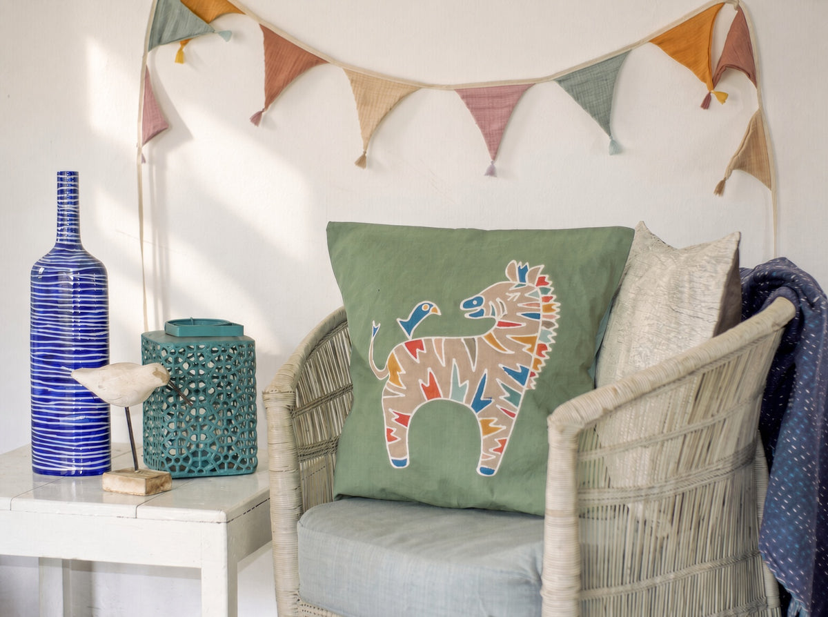 Nyengo Zebra Cushion Cover