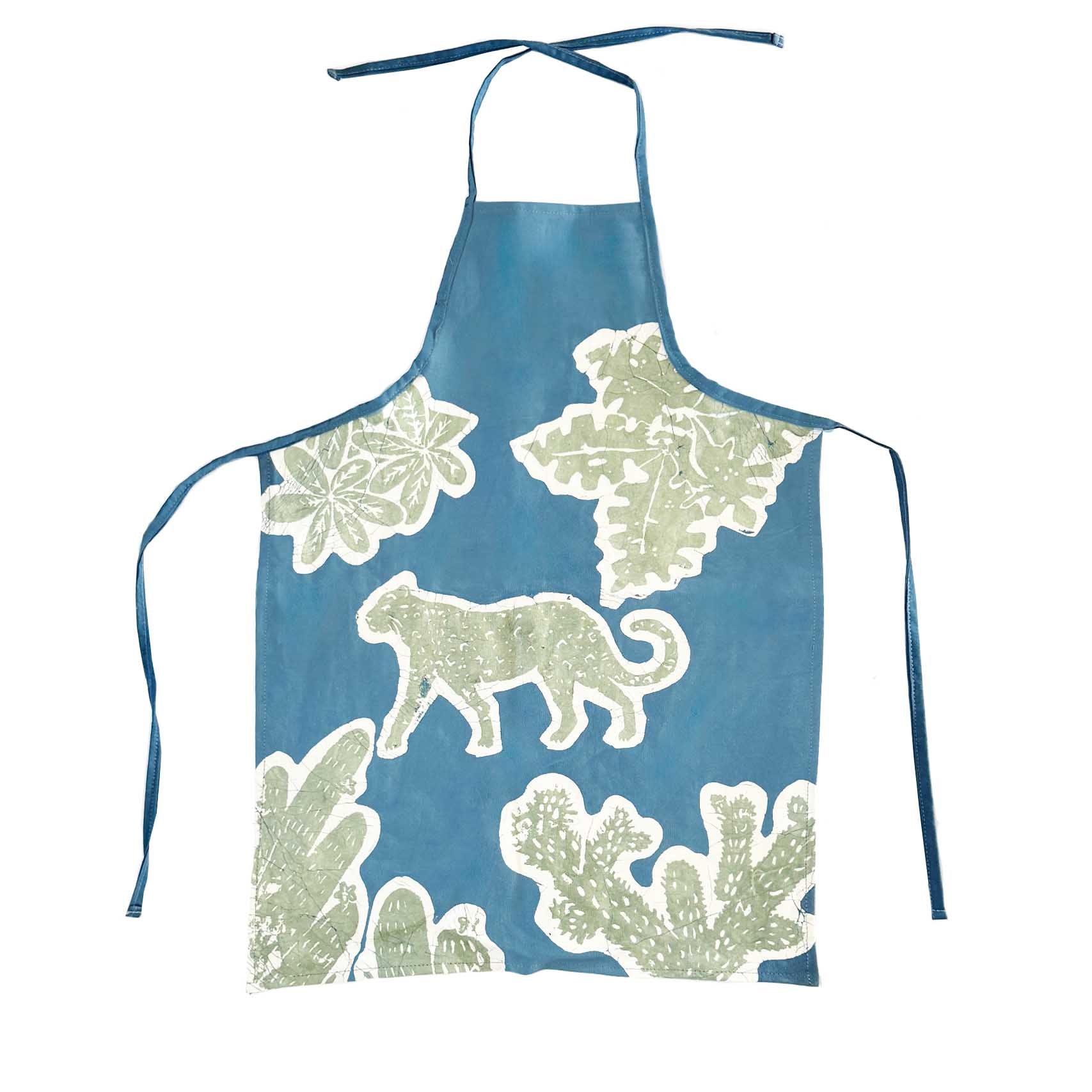 Little Luangwa Leopard Kids' Aprons - Handmade by TRIBAL TEXTILES - Handcrafted Home Decor Interiors - African Made