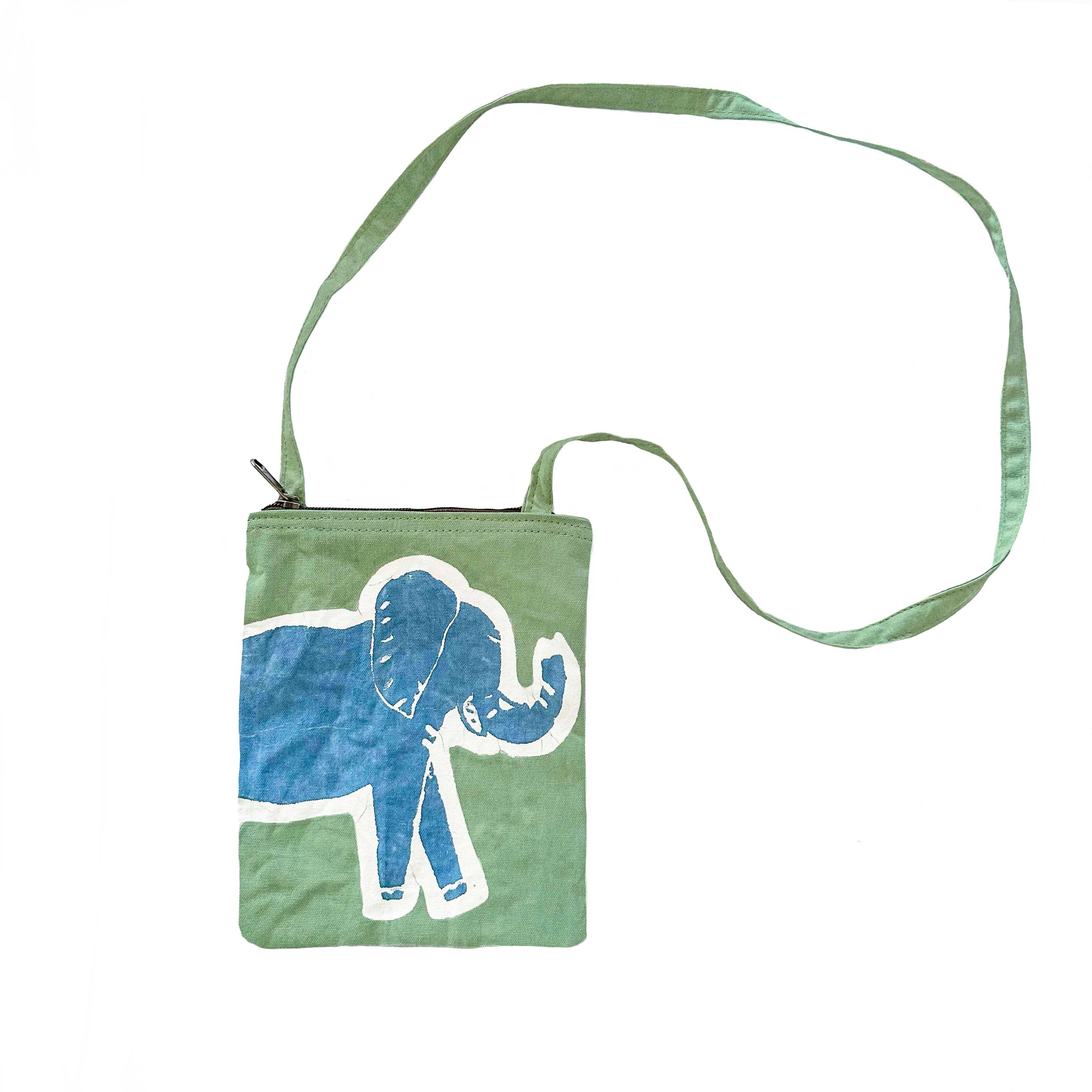 Little Luangwa Elephant Passport Bag